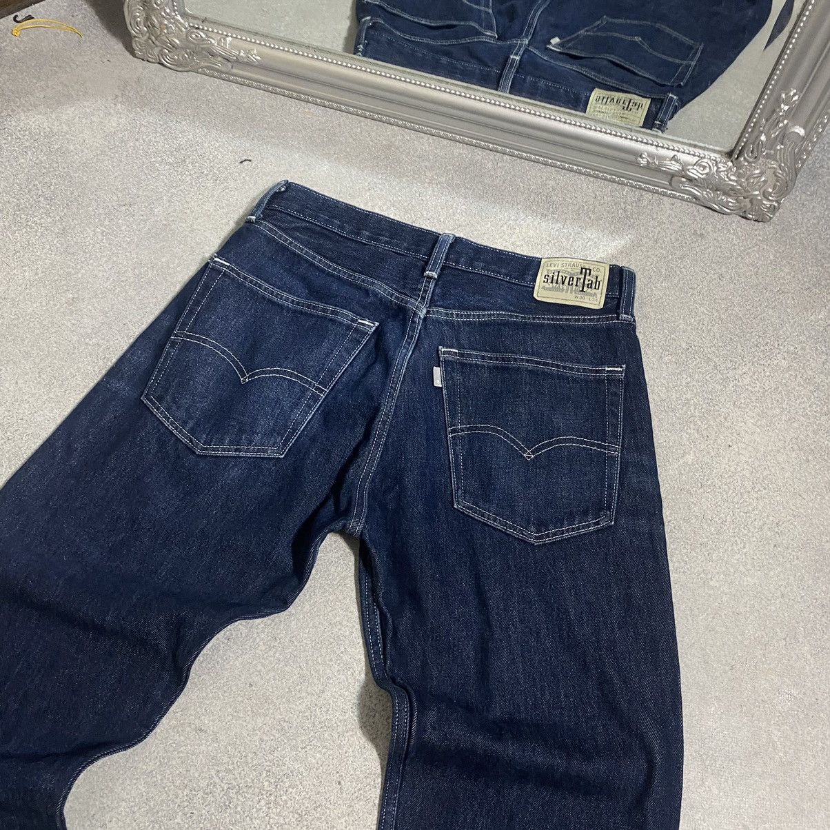 Levi's Vintage Levis Denim Jeans SliverTab Baggy Size US 31 - 4 Thumbnail