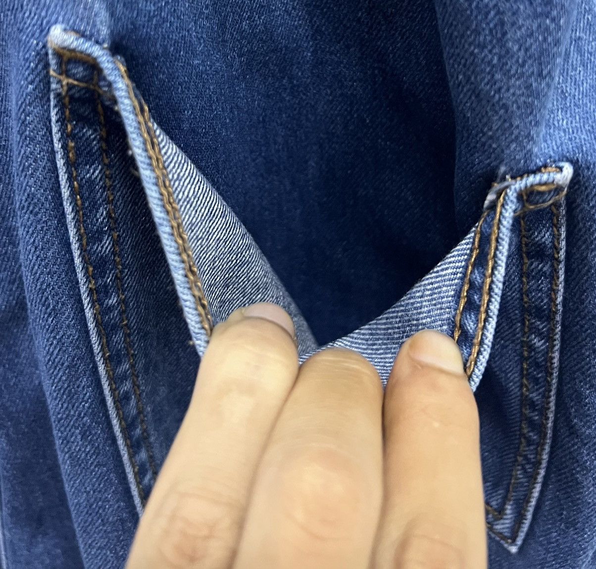 GU × Vintage GU Denim Overalls – Women's Size L (100% Cotton) Size US 32 / EU 48 - 11 Thumbnail