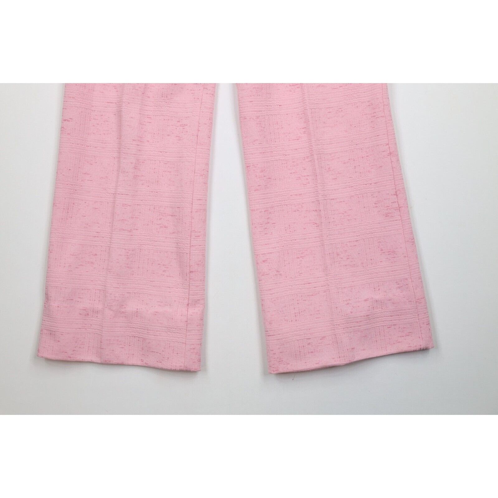 Vintage Vintage 70s Atomic Fleck 2 Piece Knit Bell Bottoms Suit Size XL / US 12-14 / IT 48-50 - 14 Thumbnail