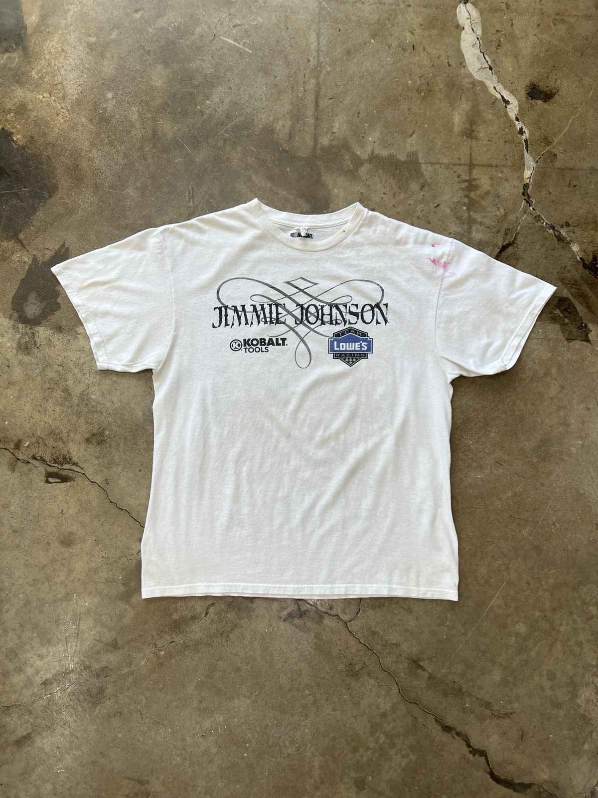 NASCAR × Vintage NASCAR Jimmie Johnson Lowes Tee XL Size US XL / EU 56 / 4 - 5 Thumbnail