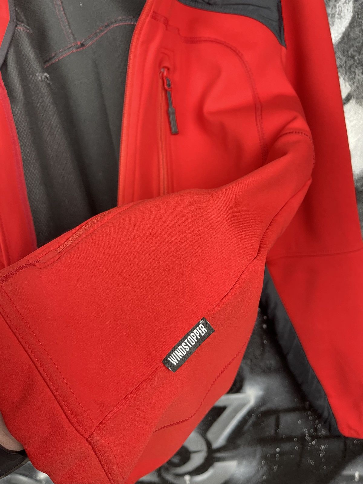 Mammut Mammut Outdoor Red Full Zip Windstoper Jacket Men’s Size Large Size US L / EU 52-54 / 3 - 8 Thumbnail