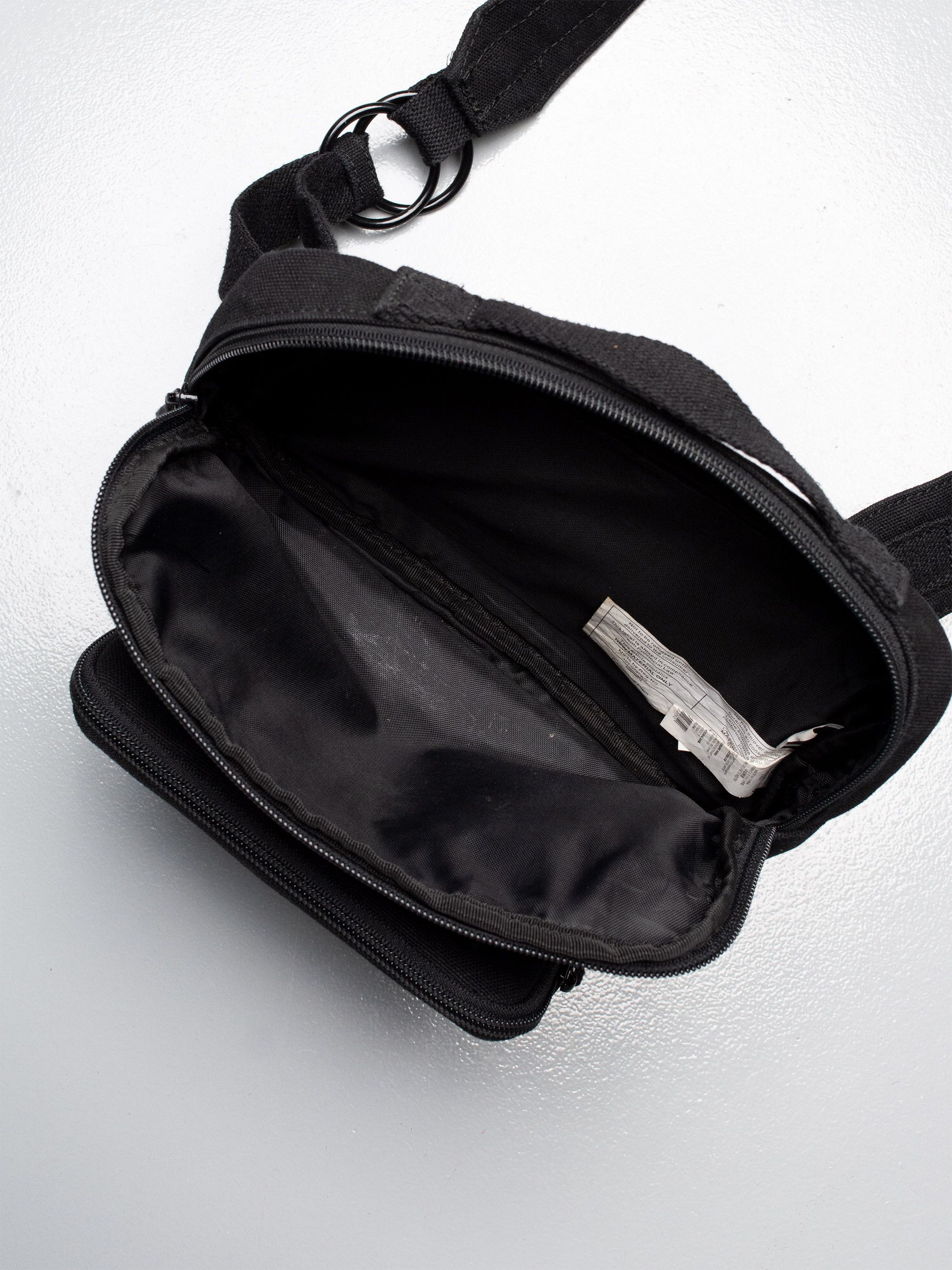 Eastpak × Raf Simons Eastpak X Raf Simons - A/W 2019 - Loop Waist Bag (black) Size ONE SIZE - 4 Thumbnail