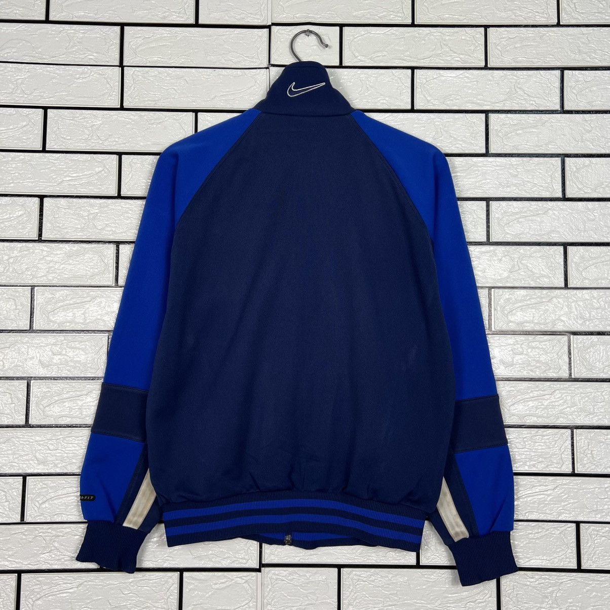 Nike Vintage 90's NIKE Dri-Fit Track Top Jacket #4048-C184 Size US M / EU 48-50 / 2 - 17 Thumbnail
