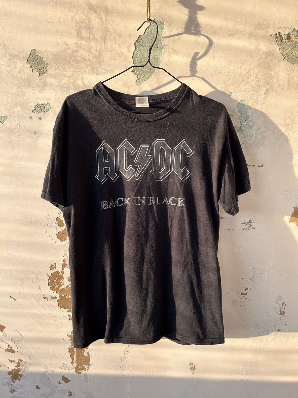 AC/DC × Vintage AC/DC VINTAGE ROCK COTTON T-SHIRT Size US M / EU 48-50 / 2 - 1 Thumbnail