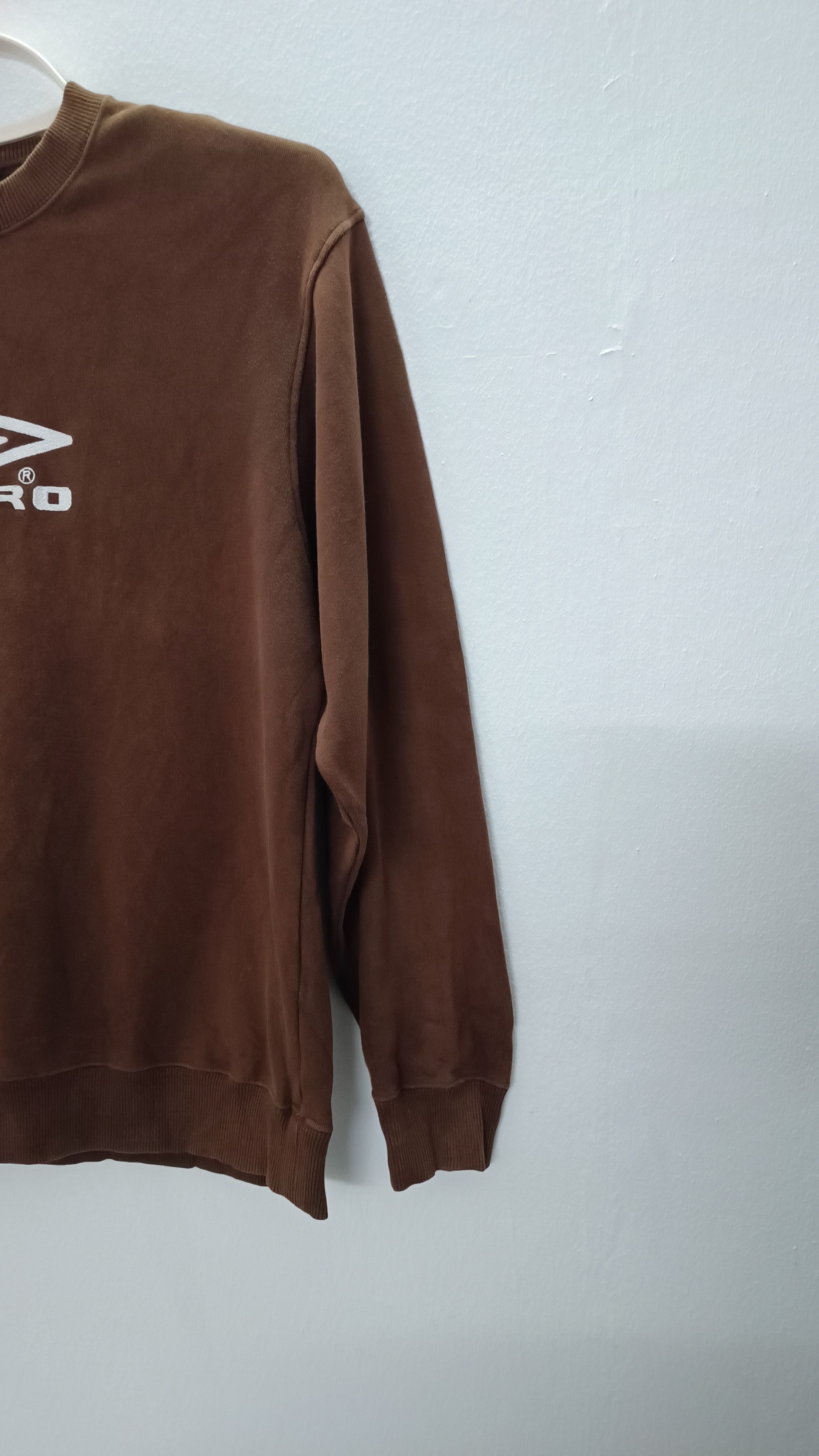 Umbro × Vintage Vintage Umbro Japan Brown Sweatshirts Size US L / EU 52-54 / 3 - 7 Thumbnail