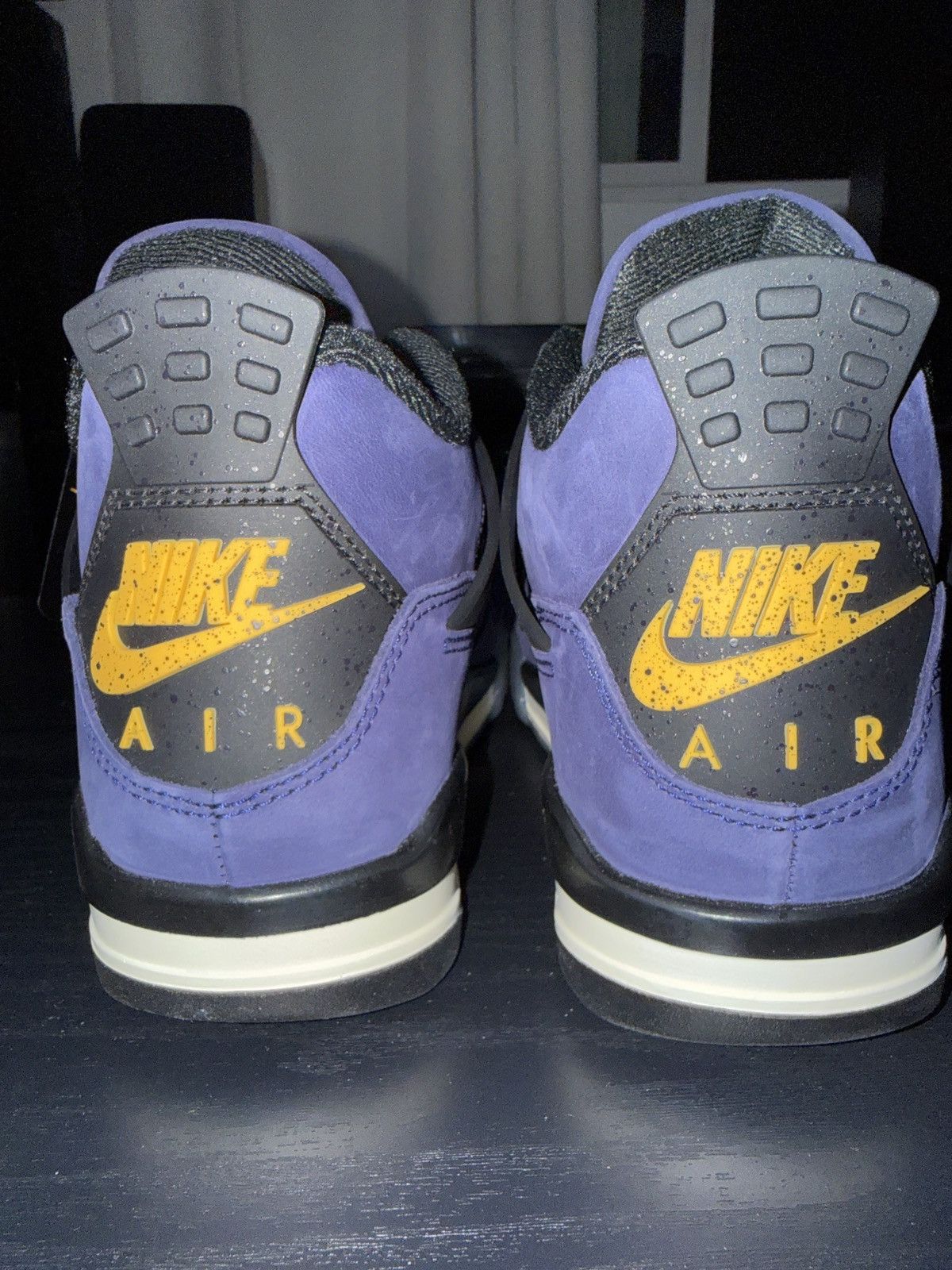 Jordan Brand Jordan 4 Lakers Size US 6 / EU 39 - 3 Thumbnail