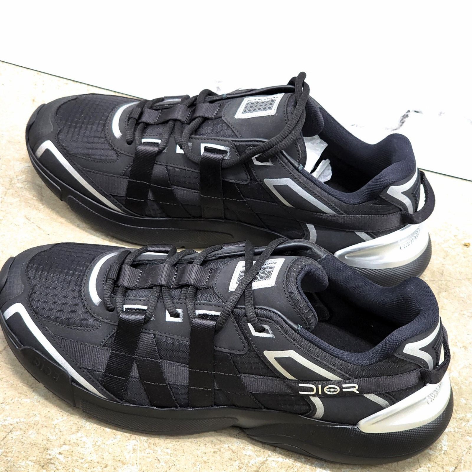 Dior Christian Dior B24 Runtek Black-Silver size 40 Size US 7 / EU 40 - 4 Thumbnail