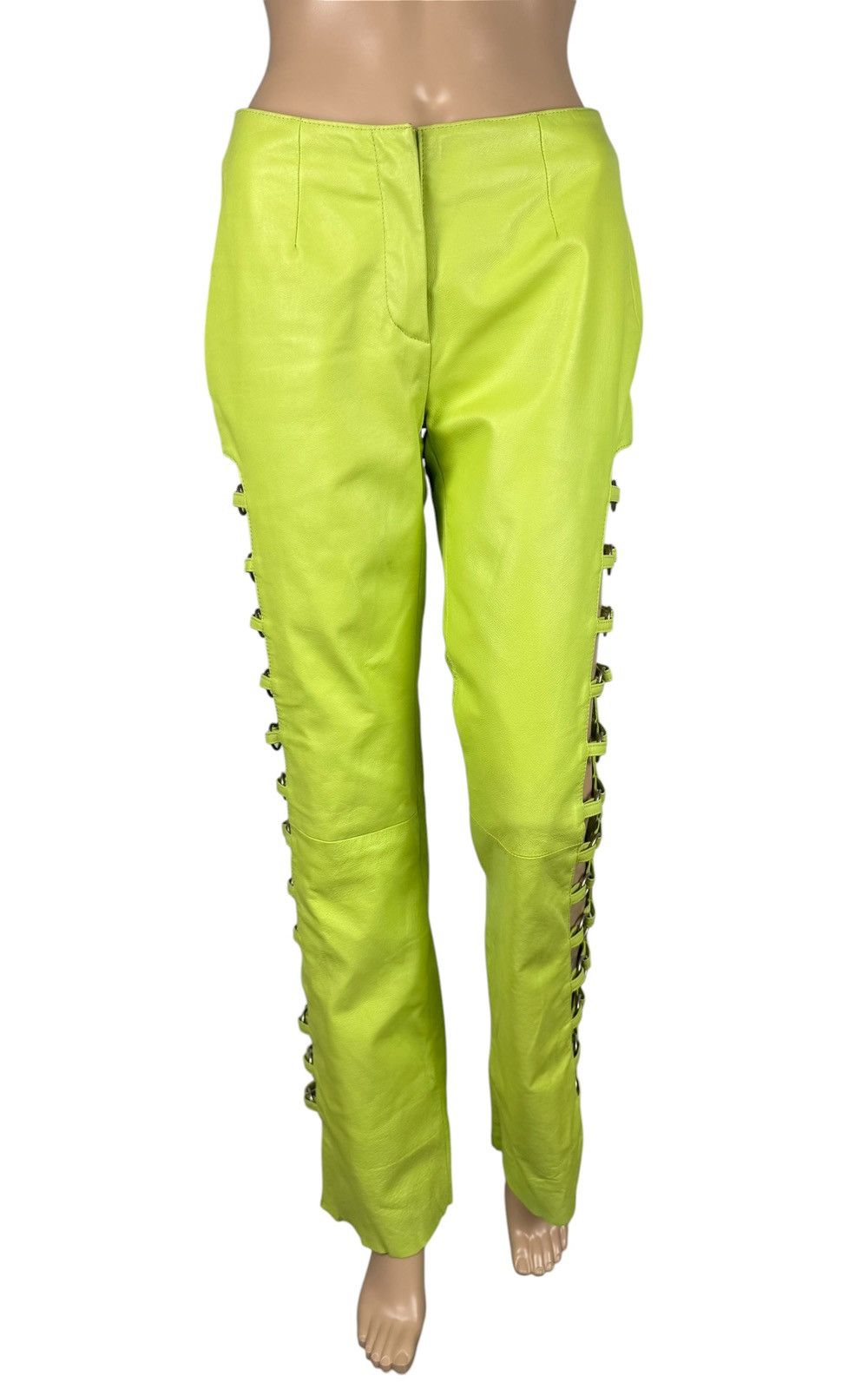 Wilsons Leather Wilsons Leather Bondage Pants Genuine Leather size 2 Size 28" / US 6 / IT 42 - 2 Thumbnail