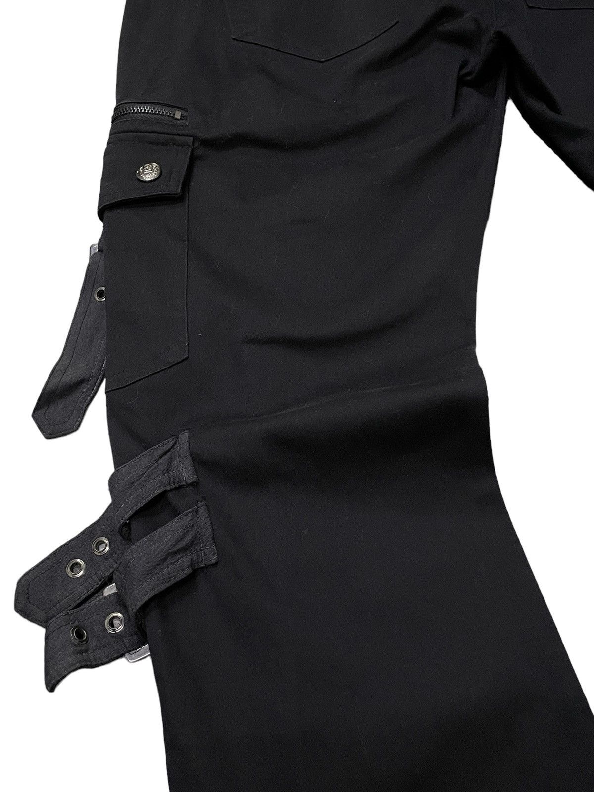 In The Attic × Japanese Brand In The Attic Growth Japan Cargo Bondage Goth Pants Size US 32 / EU 48 - 18 Thumbnail