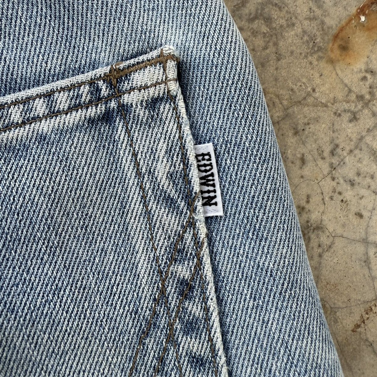 Edwin Vintage Edwin faded RIPPEP jeans denim pants Size US 34 / EU 50 - 11 Thumbnail