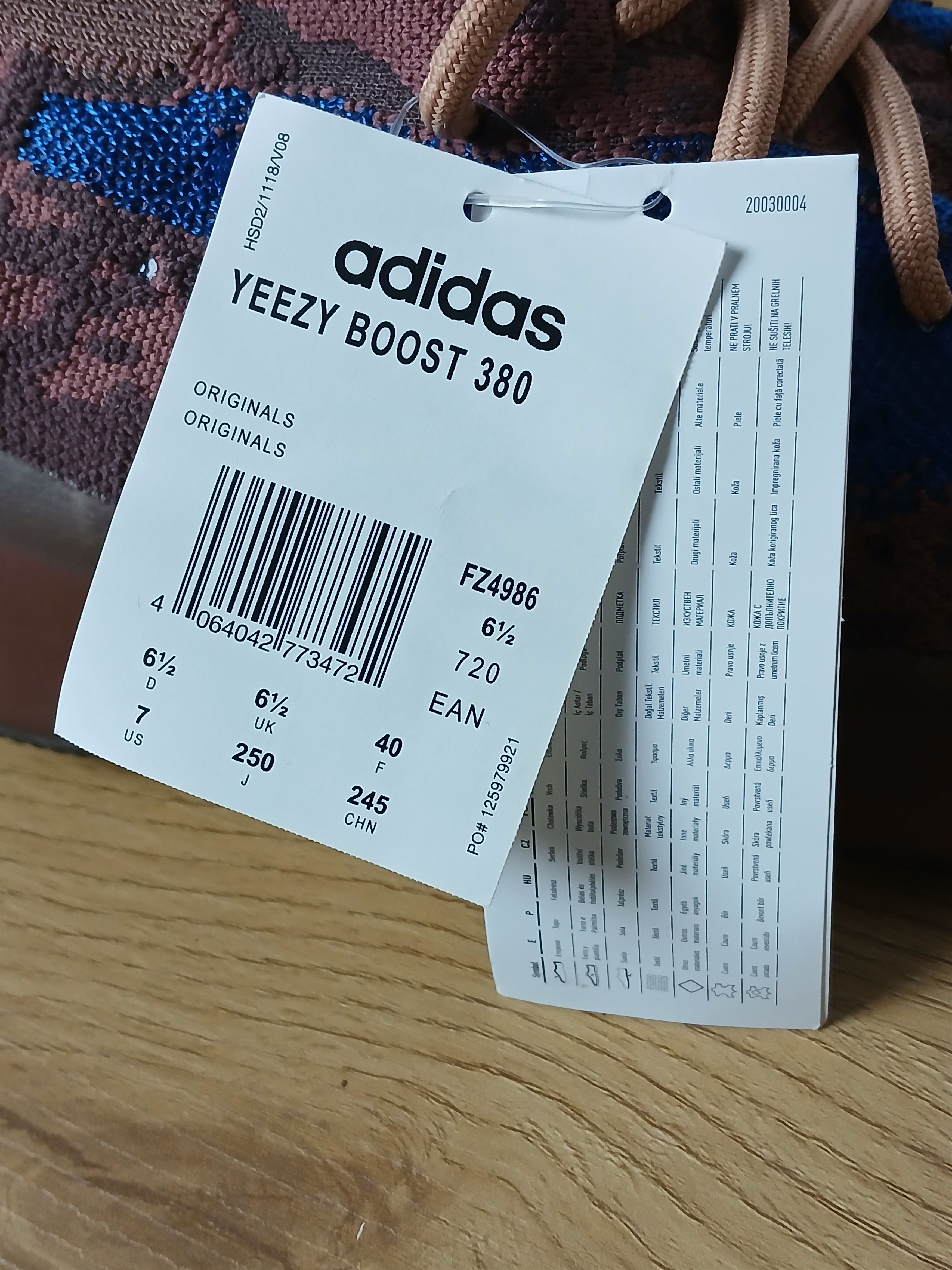 Adidas × Kanye West × Yeezy Adidas Yeezy Boost 380 Sneakers Size US 7 / EU 40 - 13 Thumbnail