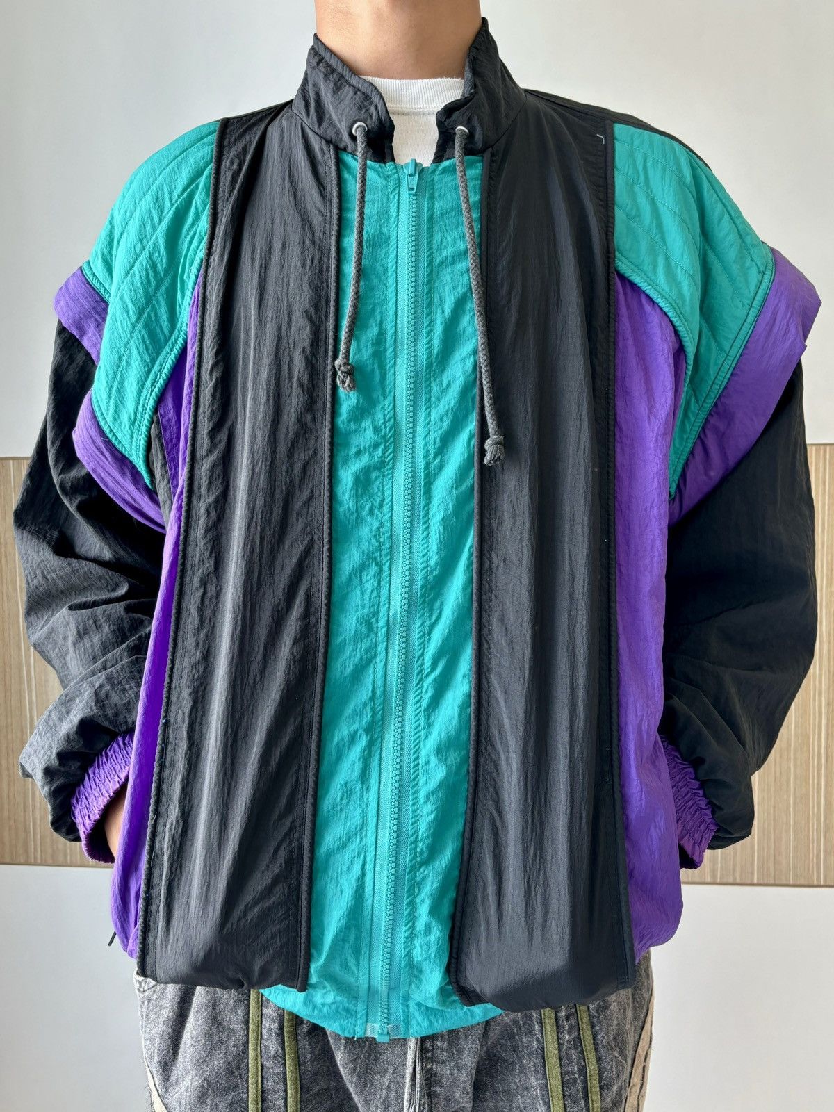 Vintage Vintage 'Zakko Trilon super' Windbreaker Jacket Size US M / EU 48-50 / 2 - 1 Thumbnail