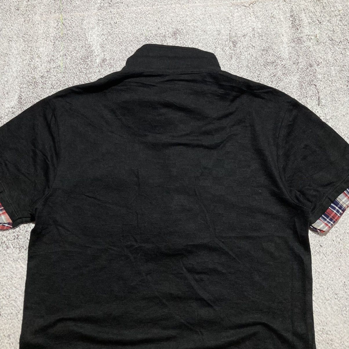 Japanese Brand 2000s Nota Bene Double Layer Tee Black Gothic Punk Style Size US S / EU 44-46 / 1 - 13 Thumbnail