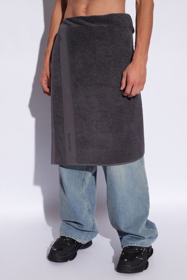 Balenciaga Towel Skirt in Grey Size US 34 / EU 50 - 2 Thumbnail