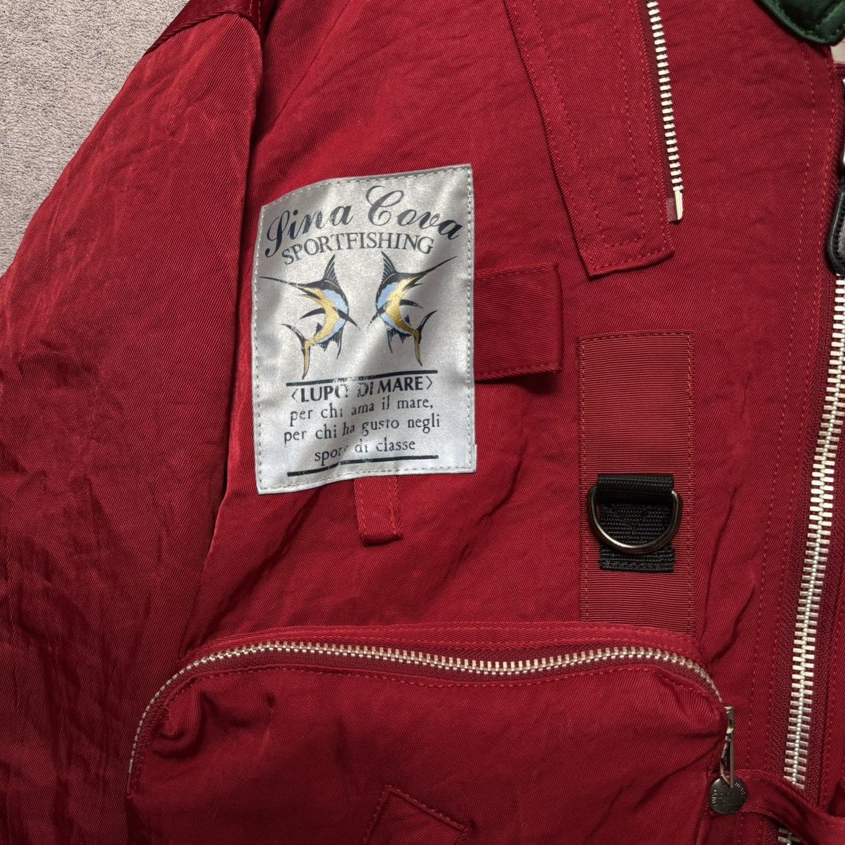 Other Sina Cova Lupo Di Mare Multi Pocket Cargo Nylon Boxy fit Size US S / EU 44-46 / 1 - 6 Thumbnail