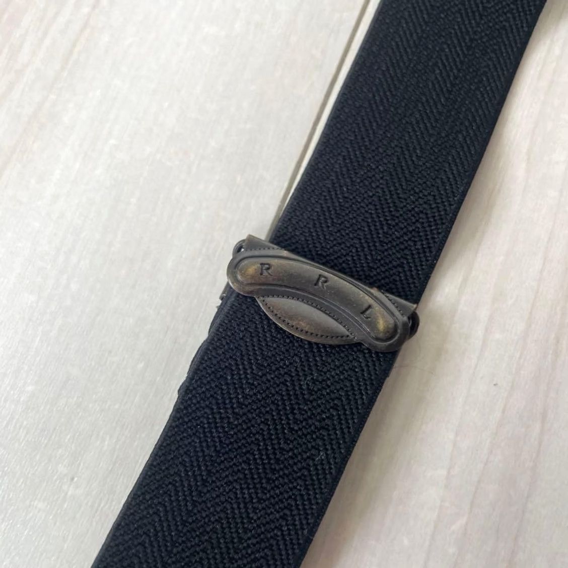 Ralph Lauren RRL Ralph Lauren Leather Suspender Men's Logo Casual Formal with Box Excellent Size ONE SIZE - 2 Thumbnail
