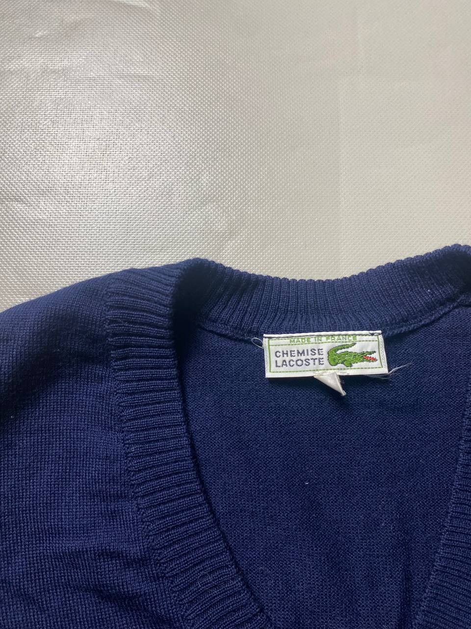 Lacoste Vintage Lacoste Sweaters Wool Size US L / EU 52-54 / 3 - 3 Thumbnail