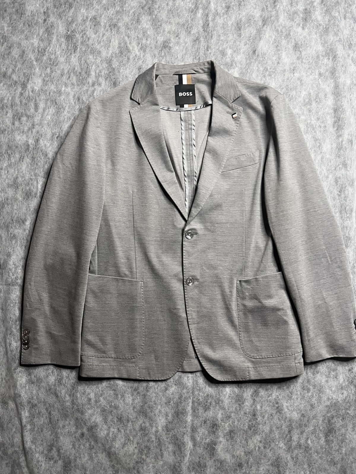 Hugo Boss Blazer Jacket Gray