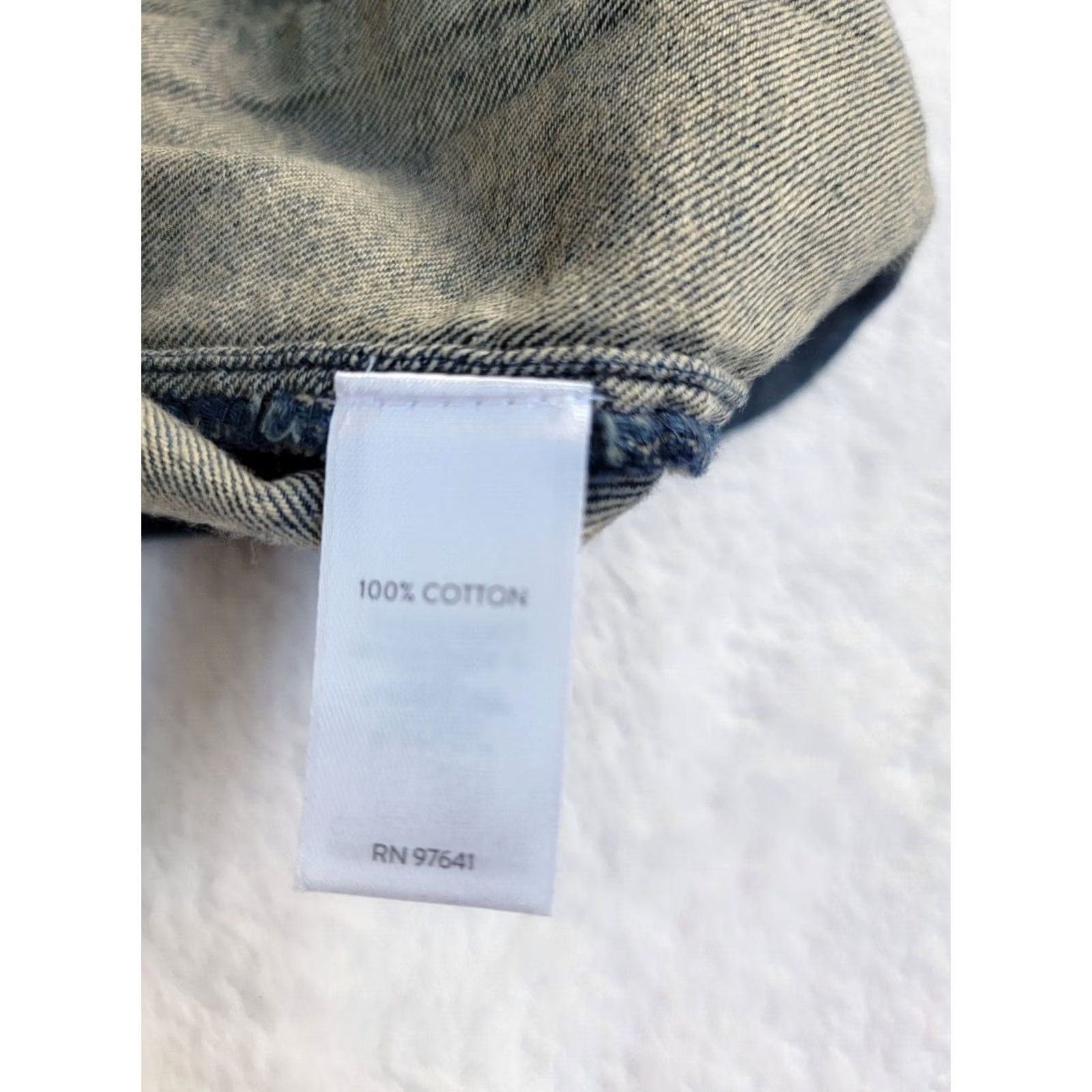 J. Jill J.Jill Indigo Womens Button Front Denim Jacket Size Small Blue Pockets Casual Size S / US 4 / IT 40 - 4 Thumbnail