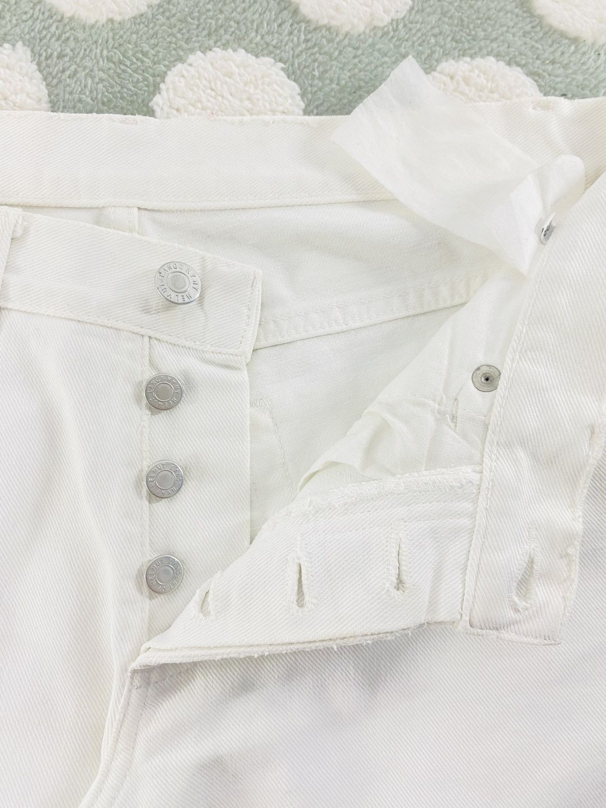 Helmut Lang Helmut Lang White Jeans Size US 30 / EU 46 - 8 Thumbnail