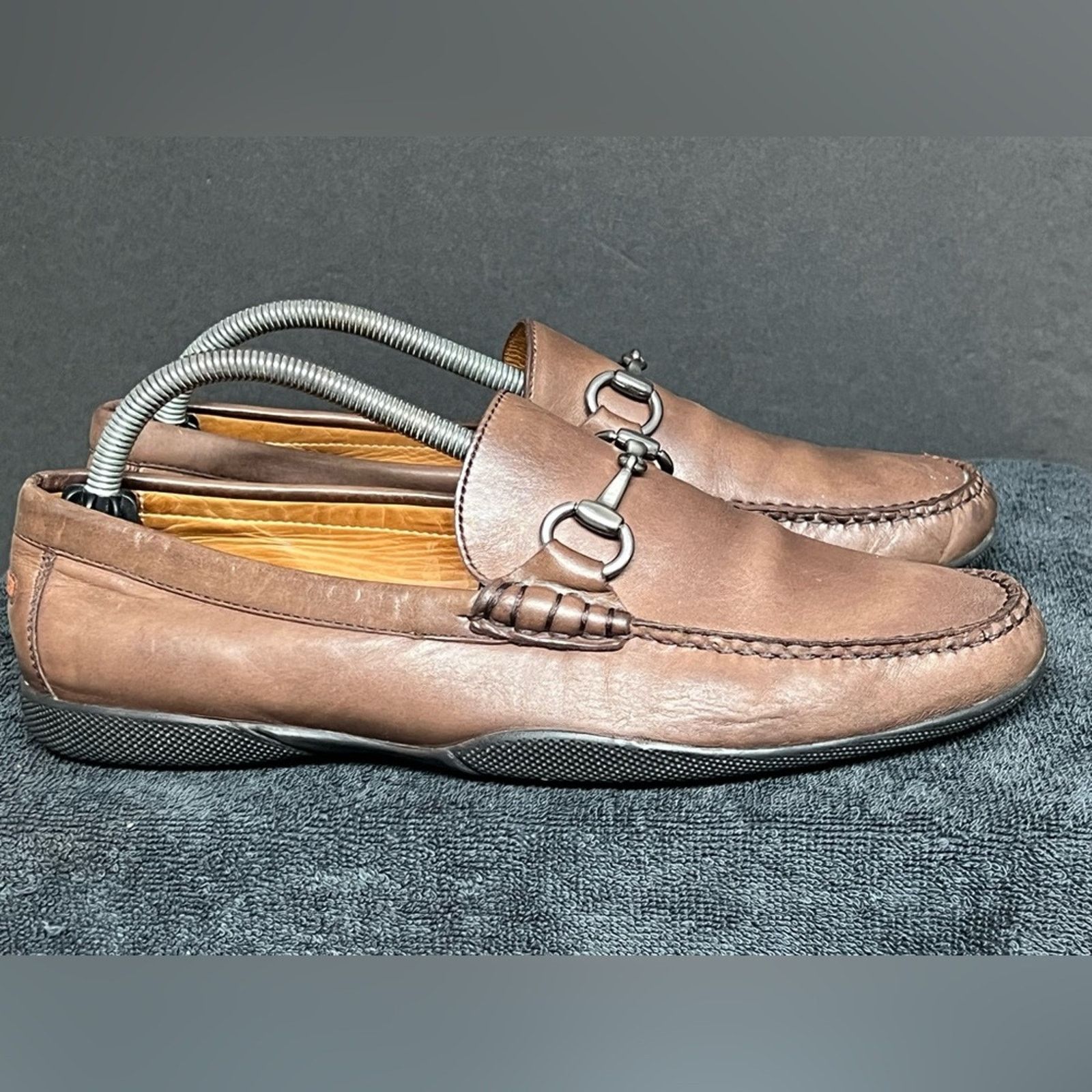 Peter Millar Peter Millar Loafers HorseBit Driving Moc Toe Brown/Leather Size US 8.5 / EU 41-42 - 3 Thumbnail