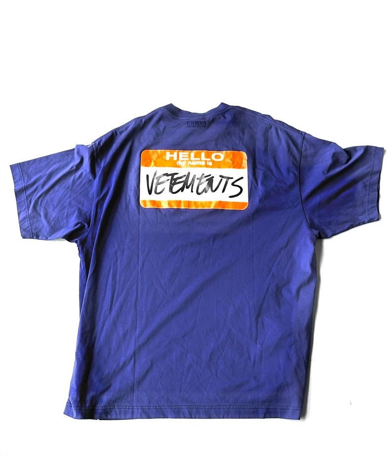 Vetements Vetements Signature Logo Short Sleeve Size US S / EU 44-46 / 1 - 2 Thumbnail