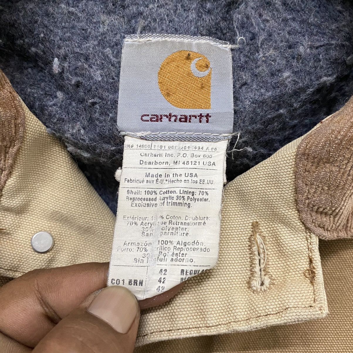 Carhartt ☀️Vintage Carhartt C01 BRN blanket lining jacket Size US M / EU 48-50 / 2 - 10 Thumbnail