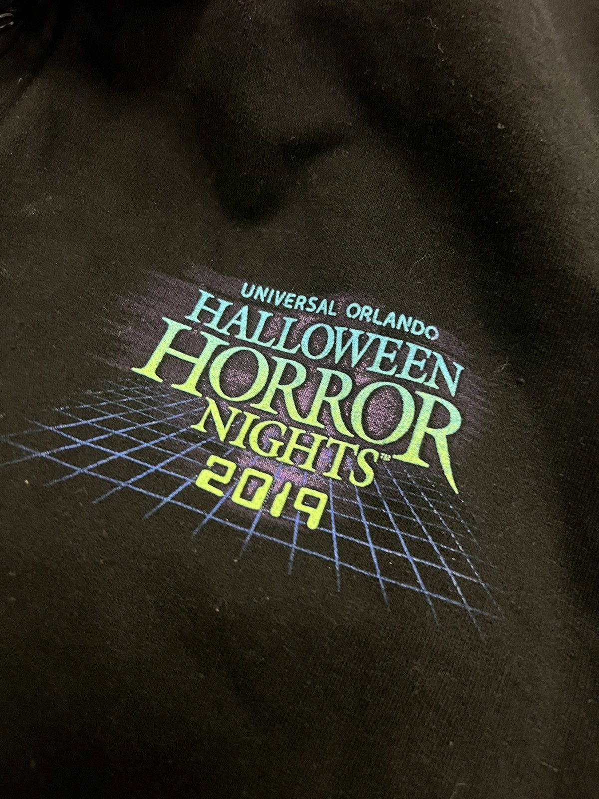 Expert Horror × Universal Studios 2019 Universal Halloween horror nights fear to the max hoodi Size US S / EU 44-46 / 1 - 3 Thumbnail