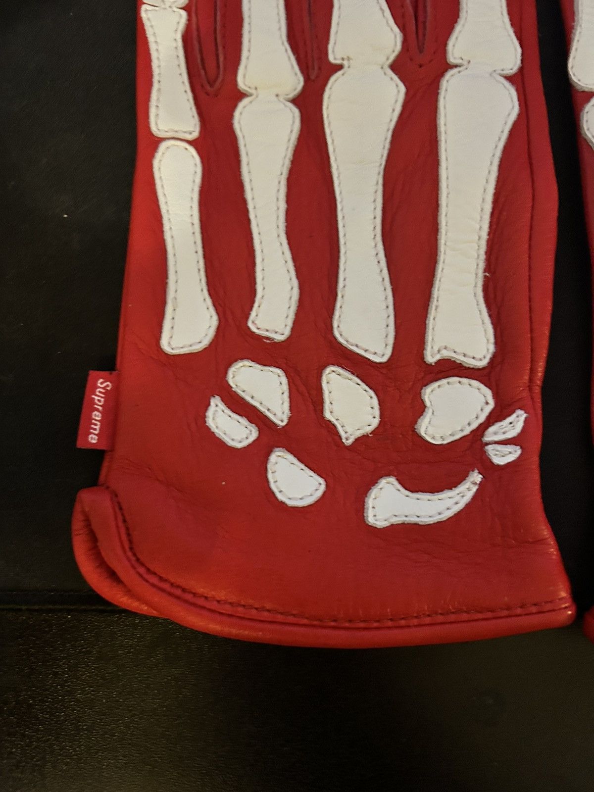 Supreme × Vanson Leathers Supreme x Vanson Leathers Xray Bones gloves Size ONE SIZE - 3 Thumbnail