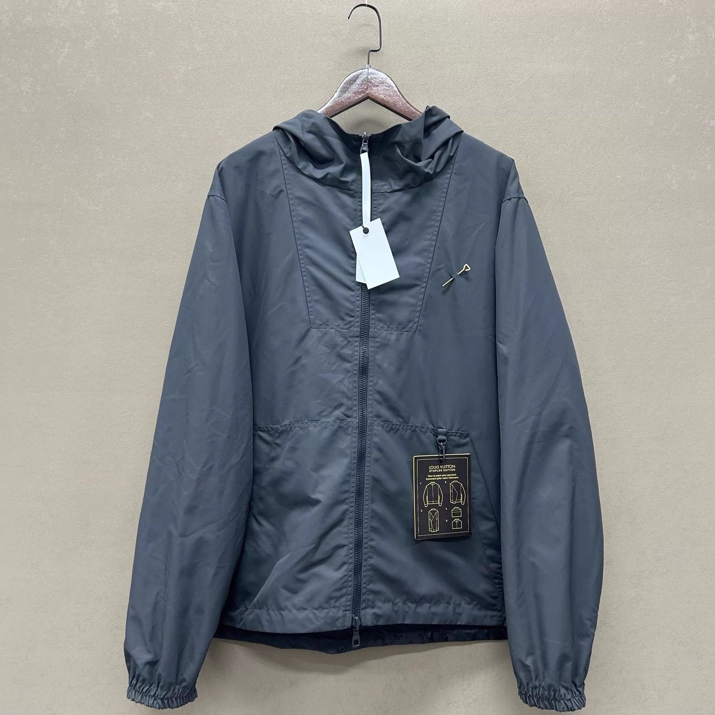 Louis Vuitton LOUIS VUITTON 2 - way Zip Long Sleeve Jacket 54 Size US XL / EU 56 / 4 - 3 Thumbnail