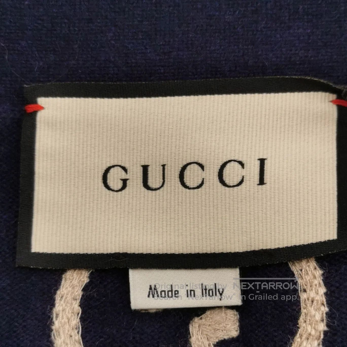 Gucci Gucci Navy Wool Blend Button Cardigan. Size US XXL / EU 58 / 5 - 4 Thumbnail