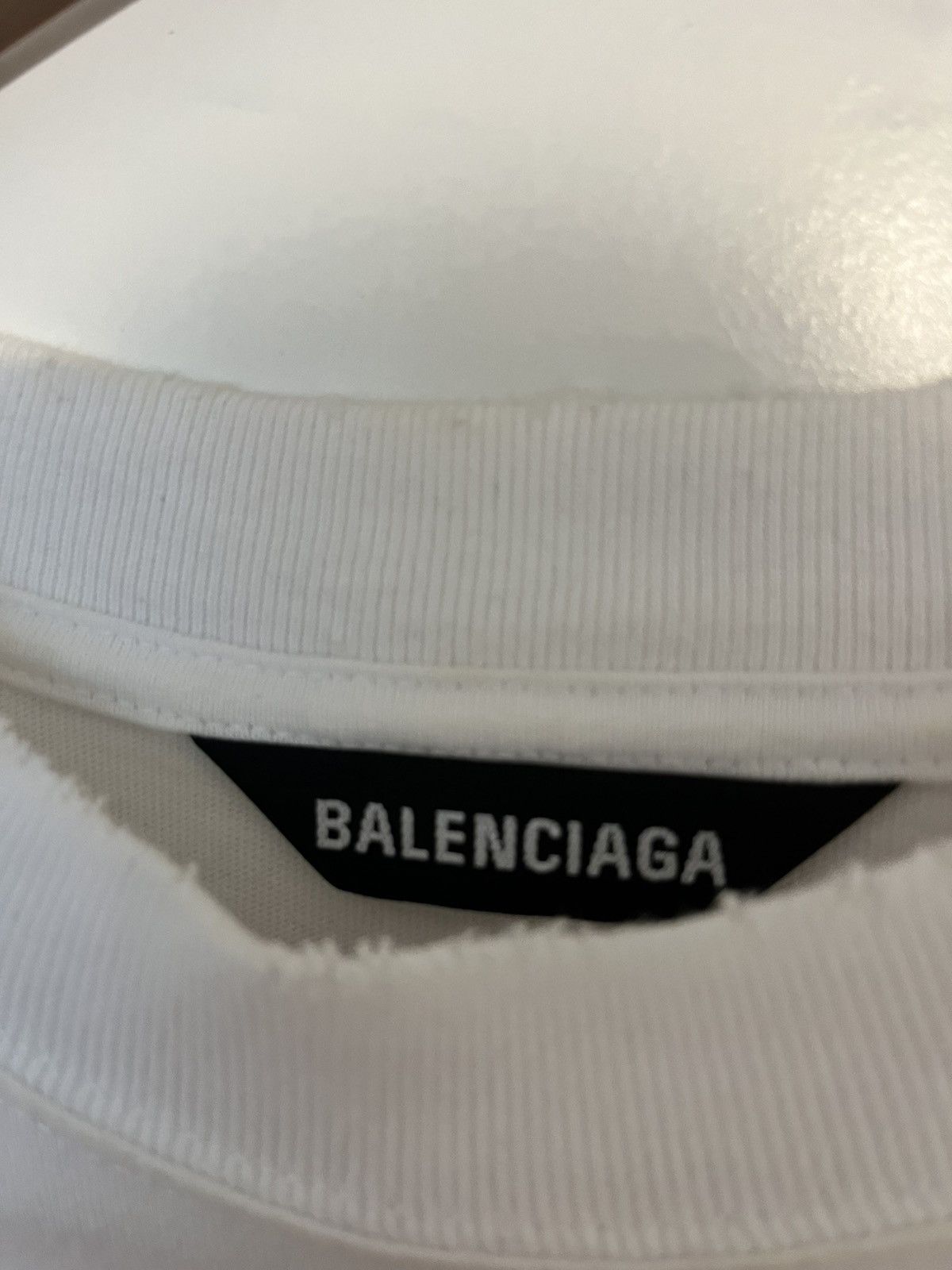 Balenciaga Balenciaga I love dogs t-shits white Size US XS / EU 42 / 0 - 5 Thumbnail