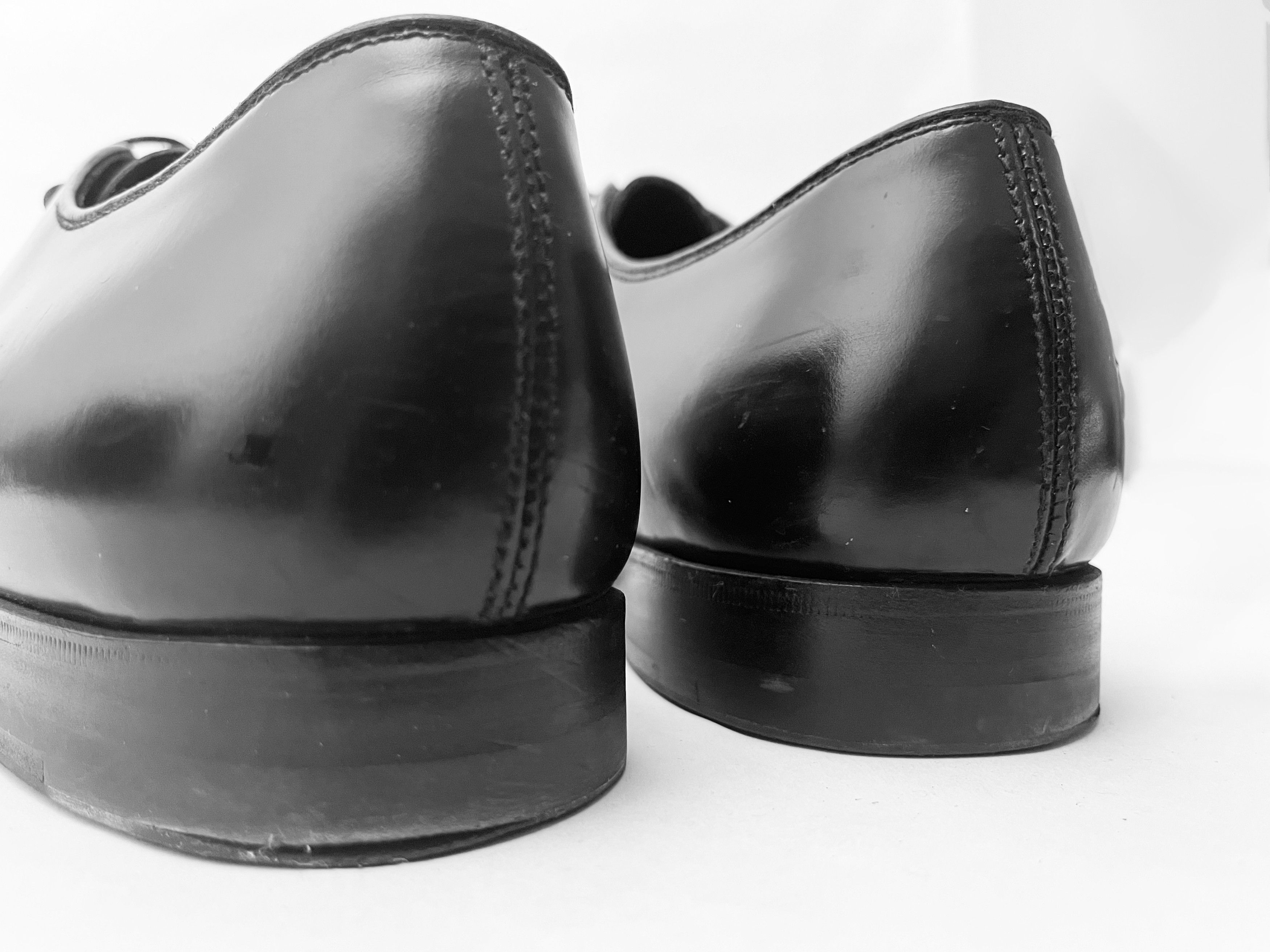 Prada black derby lace-up shoes Size US 8 / EU 41 - 6 Thumbnail