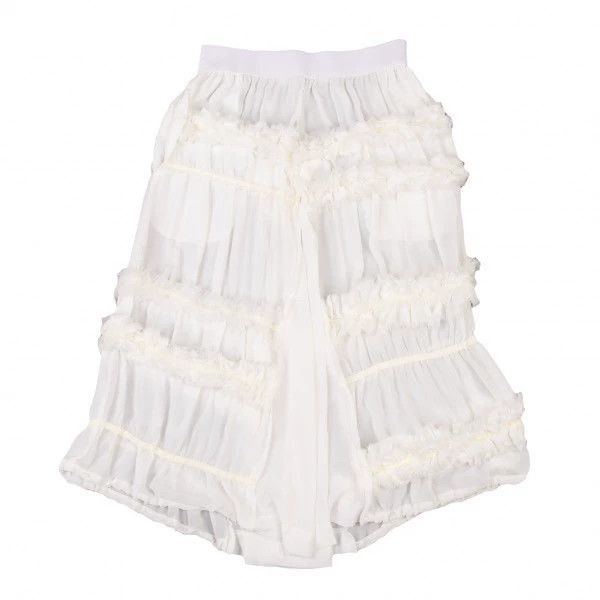 Comme des Garcons Comme Des Garcons size S White Retro Gauze Skirt Size 24" / US 00 / IT 34 - 2 Thumbnail