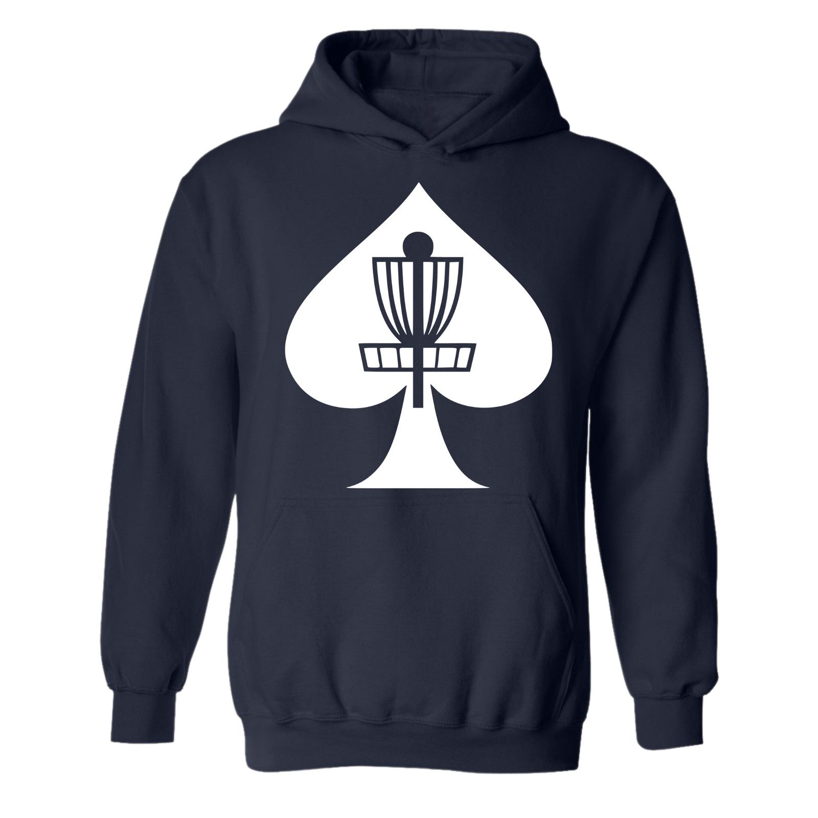 Gildan Disc Golf Hoodie ACES BASKET Discgolfer Sweatshirt Size US L / EU 52-54 / 3 - 4 Thumbnail