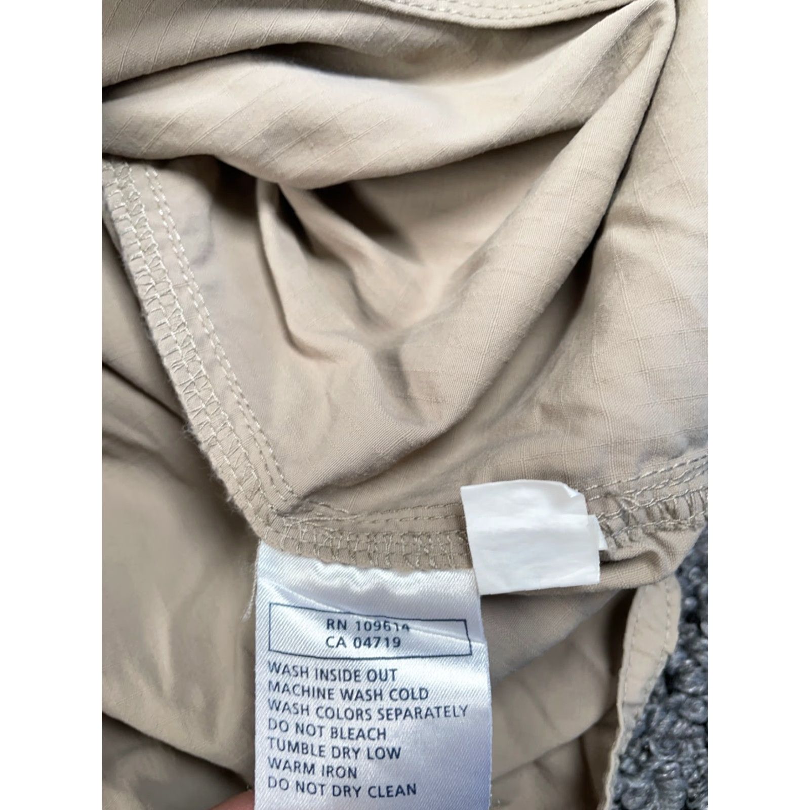 Vintage 5.11 Tactical Utility Shirt Adult XL Beige Long Sleeve Lightweight Nylon 72158 Mens Size US XL / EU 56 / 4 - 4 Thumbnail