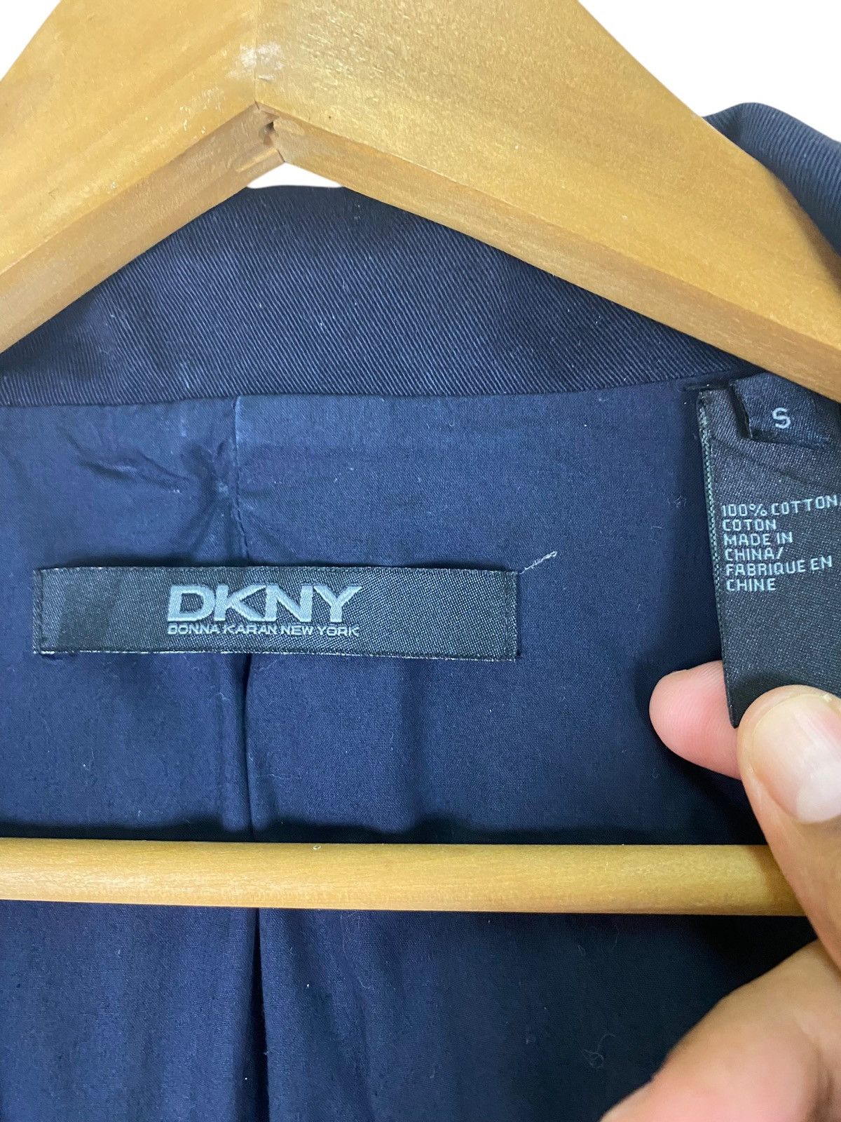 DKNY DKNY Black Coat Jacket Size US S / EU 44-46 / 1 - 11 Thumbnail