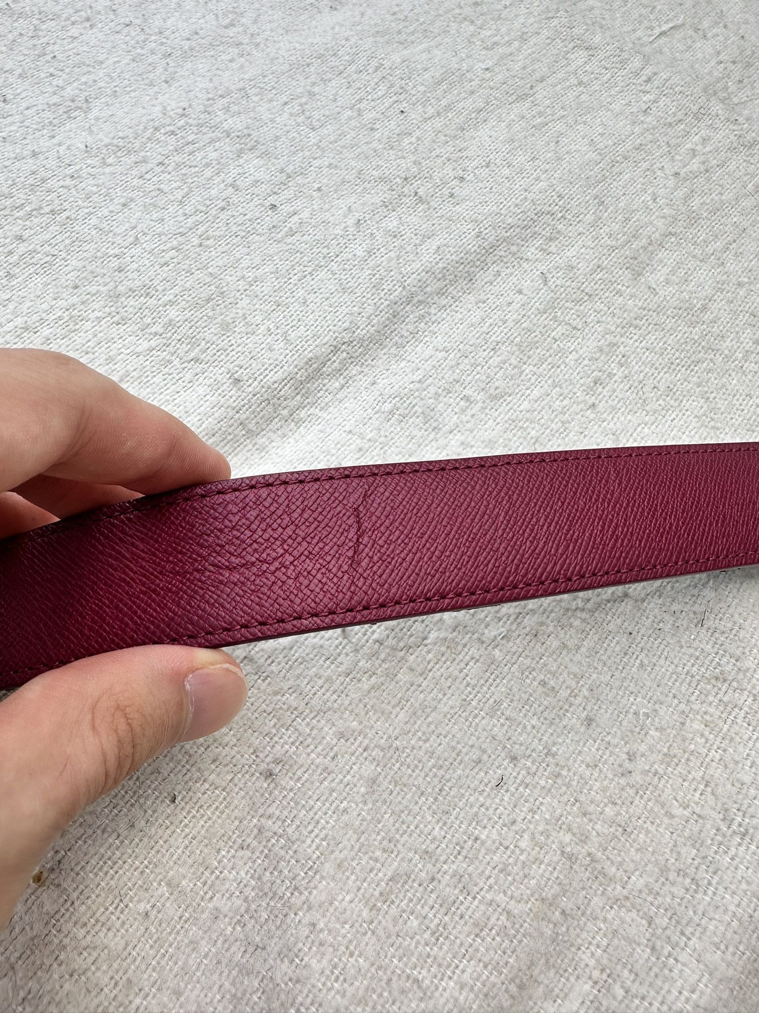 Louis Vuitton Louis Vuitton Belt Monogram Reversible Pink and Brown LV Size ONE SIZE - 11 Thumbnail
