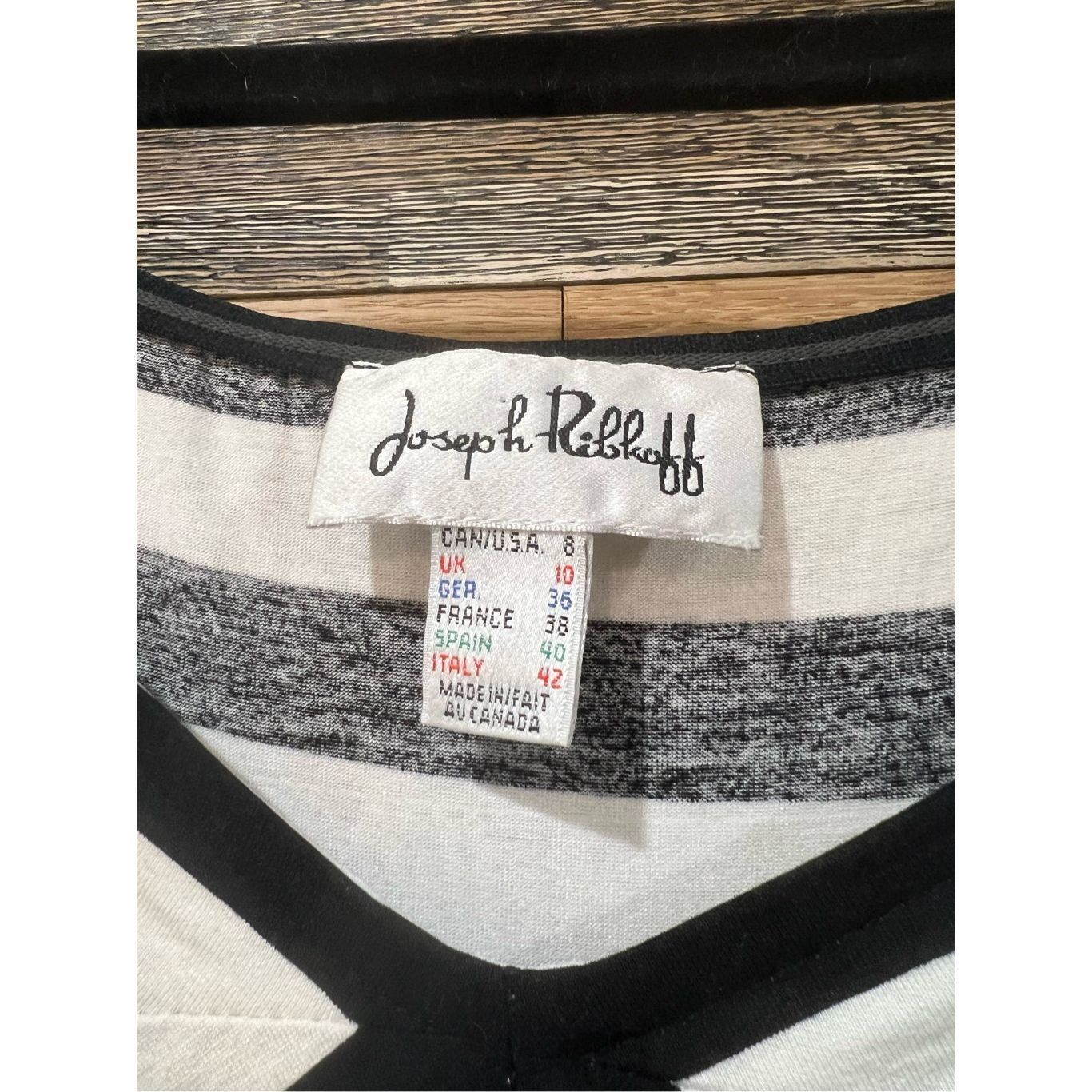 Joseph Ribkoff Joseph Ribkoff Multi-stripe Dress sz 8 Size M / US 6-8 / IT 42-44 - 3 Thumbnail