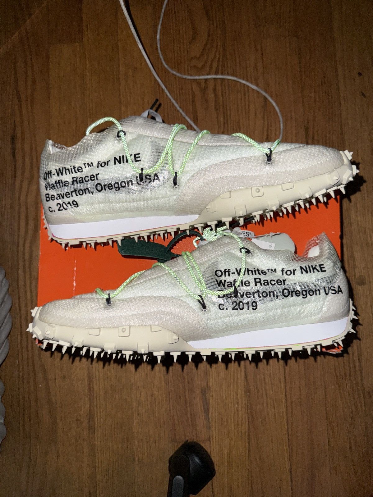 Nike × Off-White Waffle racer Size US 13 / EU 46 - 7 Thumbnail