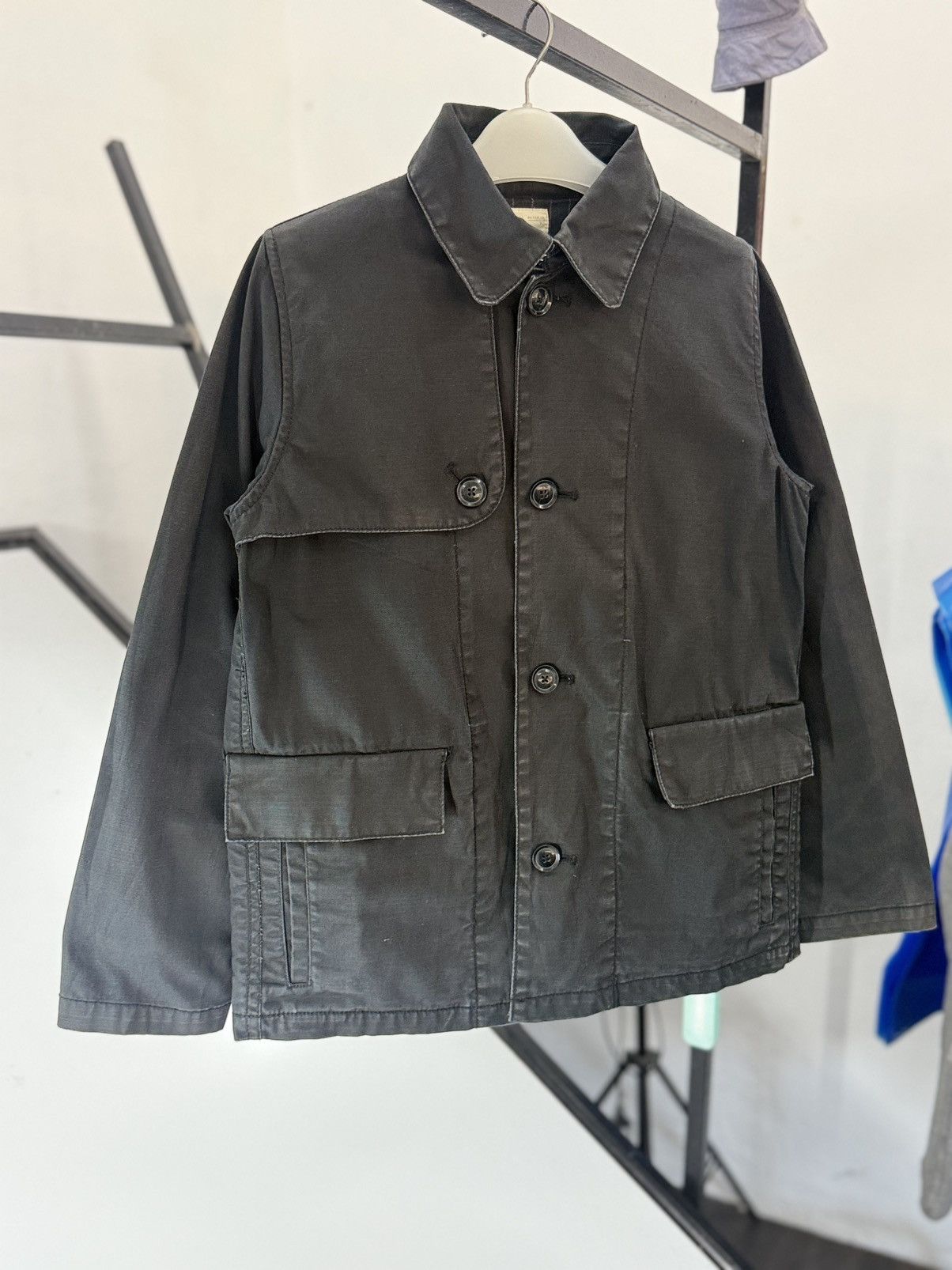Japanese Brand 🔥 Pippin Standard Amekeji Japan Duck Canvas Chore Jacket Size US S / EU 44-46 / 1 - 4 Thumbnail