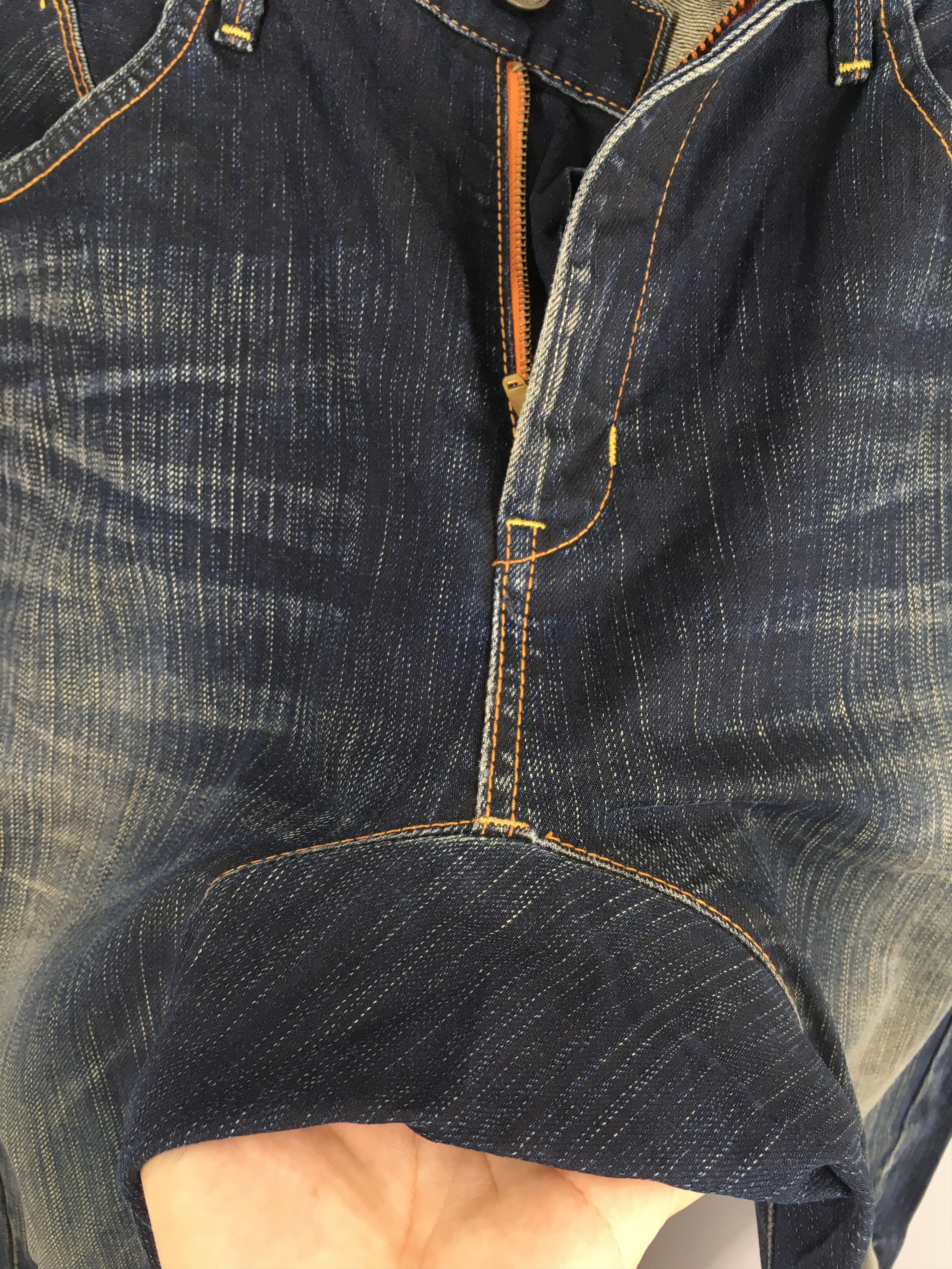 Edwin Size 35x30 Vintage Edwin XV-Function Twisted Leg Jeans S1728 Size US 35 - 7 Thumbnail