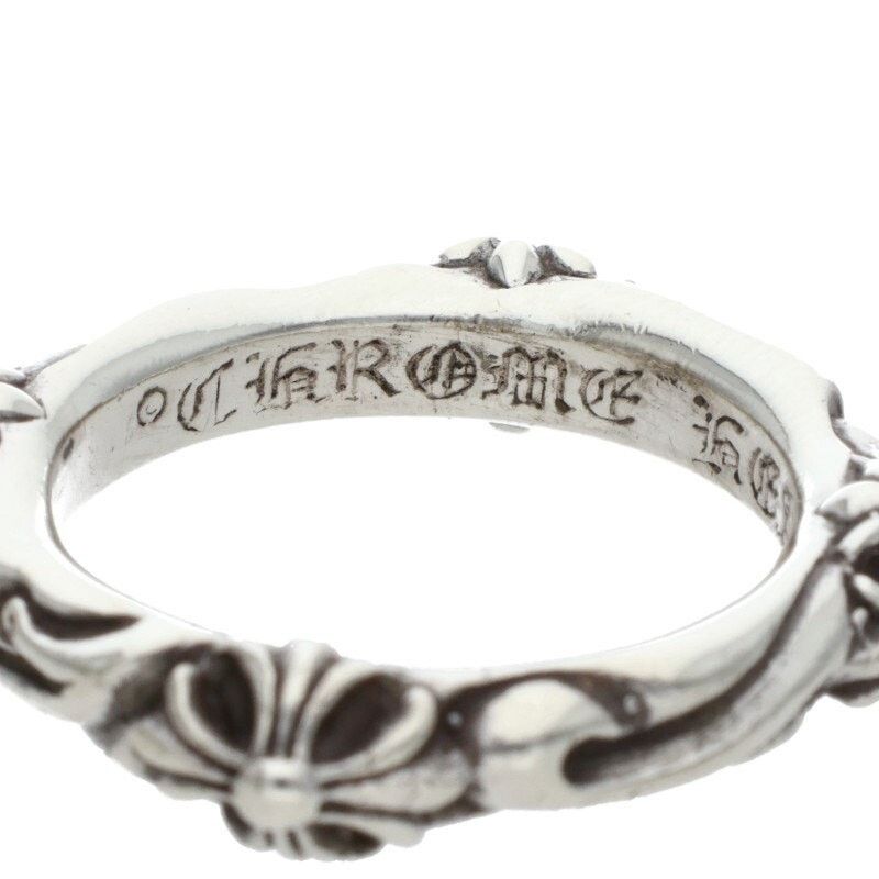 Chrome Hearts Chrome Hearts SBT Band Silver Ring Size ONE SIZE - 3 Thumbnail