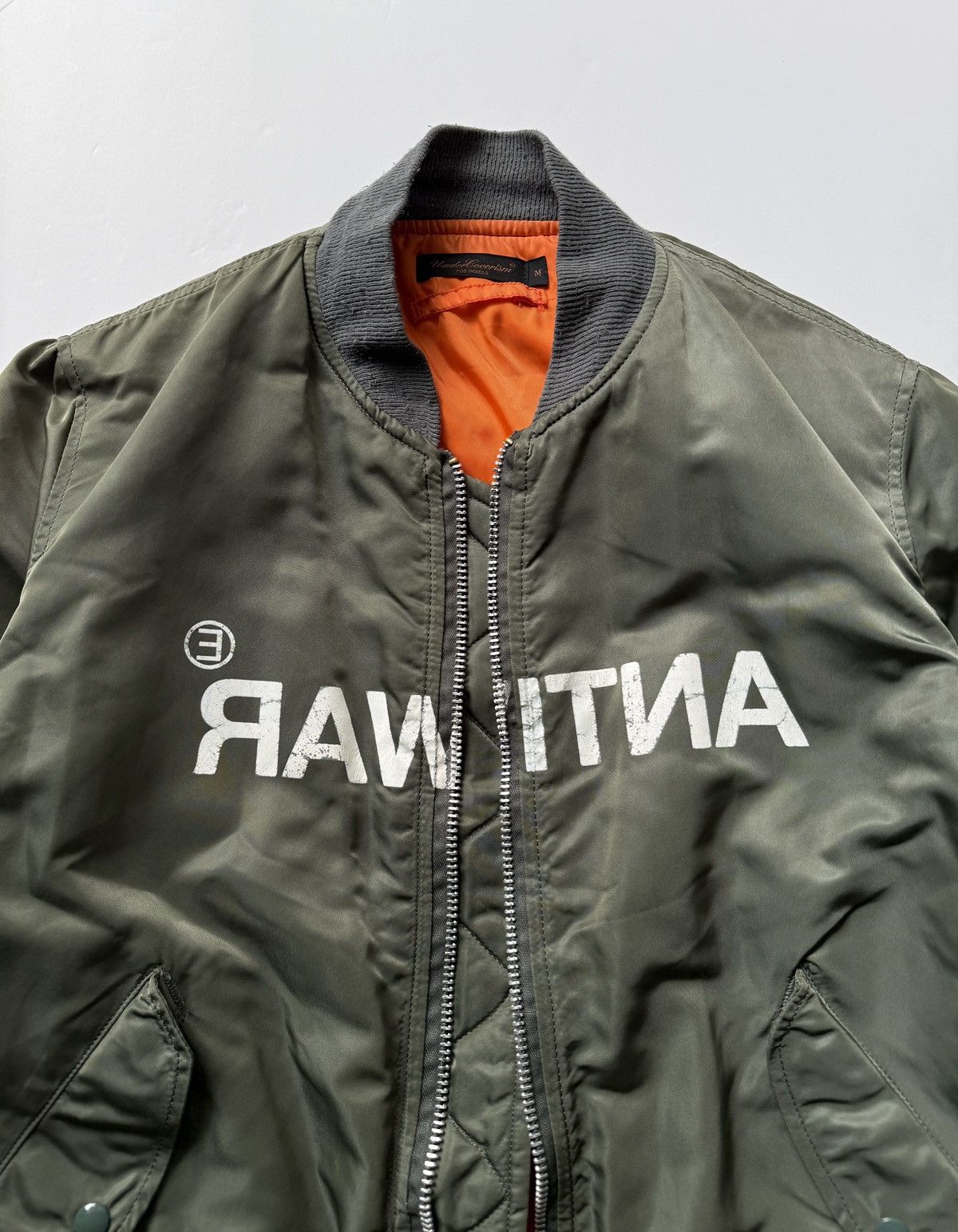 Undercover Undercover aw03’ “AntiWar” bomber jacket Size US L / EU 52-54 / 3 - 8 Thumbnail