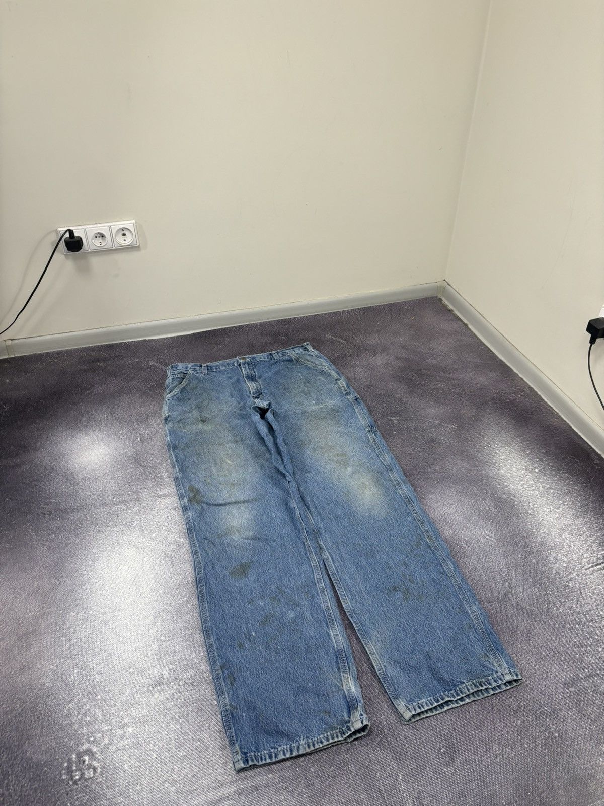 Carhartt Vintage Carhartt Loose Original Fit Hype Denim Baggy Jeans Size US 38 / EU 54 - 9 Thumbnail