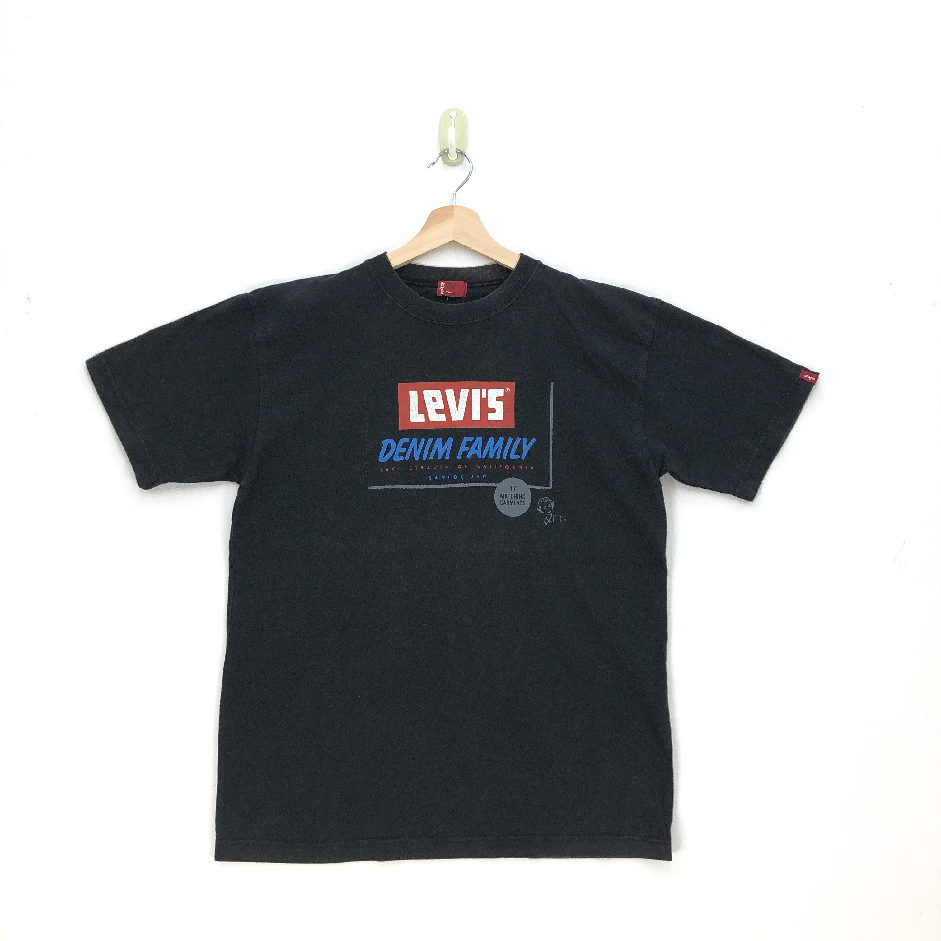 Levi's Vintage Y2K Levis T Shirt Levis Red Tab Crewneck Tees Size US M / EU 48-50 / 2 - 1 Thumbnail