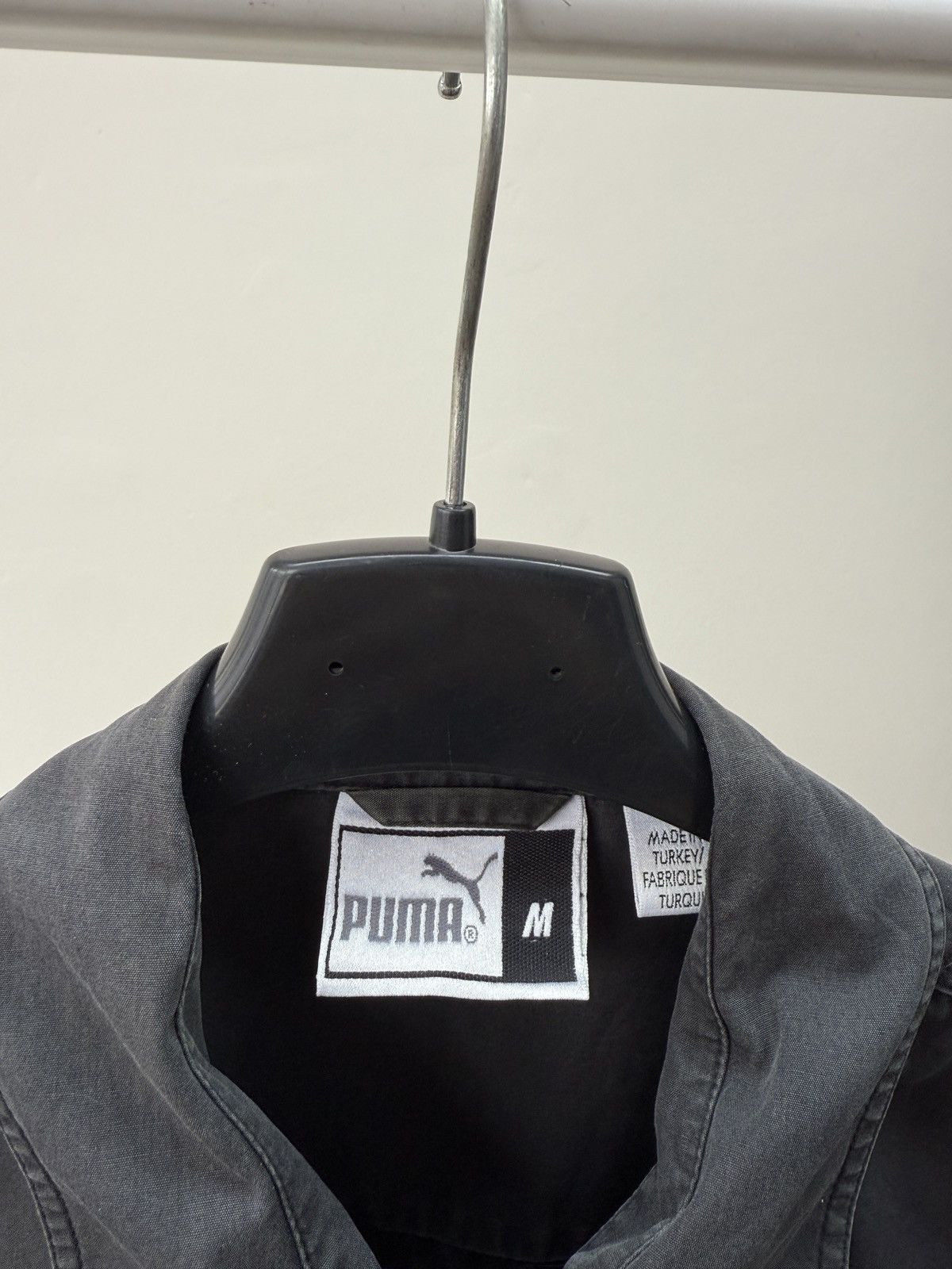 Puma Vintage Puma Speedsters Faded Short Sleeve Button Up Shirt Size US M / EU 48-50 / 2 - 5 Thumbnail