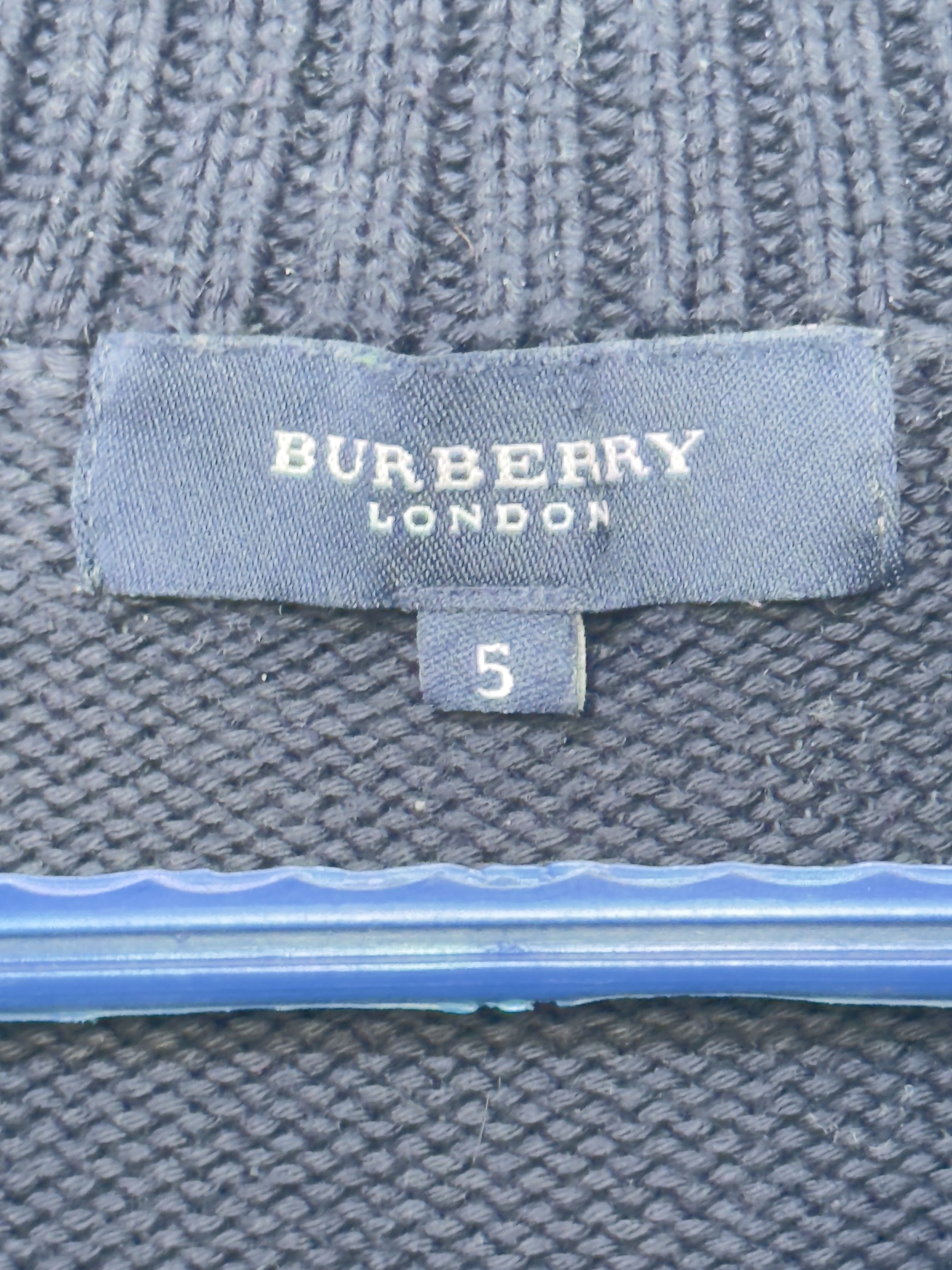 Burberry 🔥 burberry london sweater halfzip cardigan jumper Size US S / EU 44-46 / 1 - 8 Thumbnail