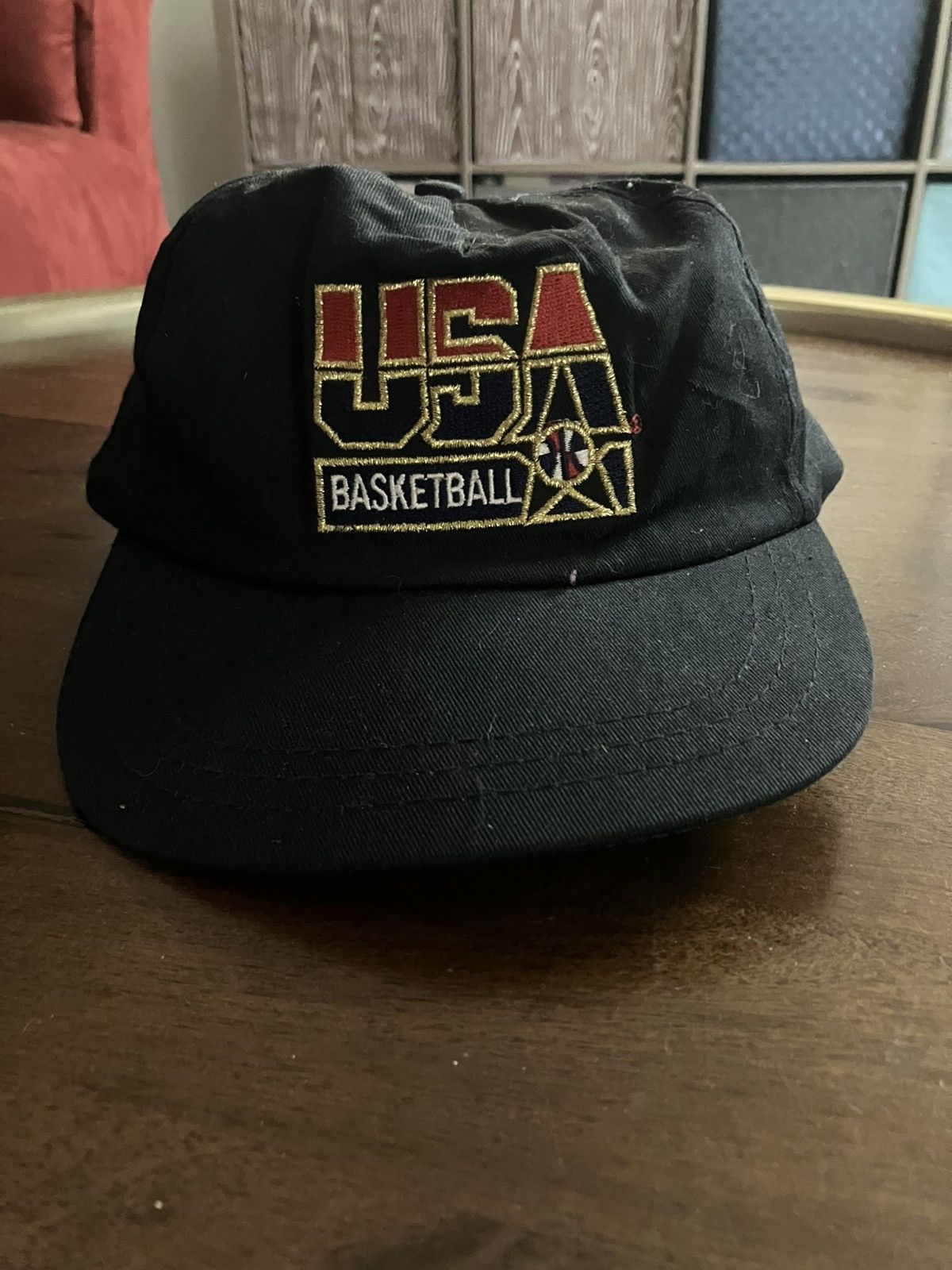 Vintage Vintage USA Basketball Hat Cap Snap Back Dream Team 1992 Size ONE SIZE - 1 Thumbnail