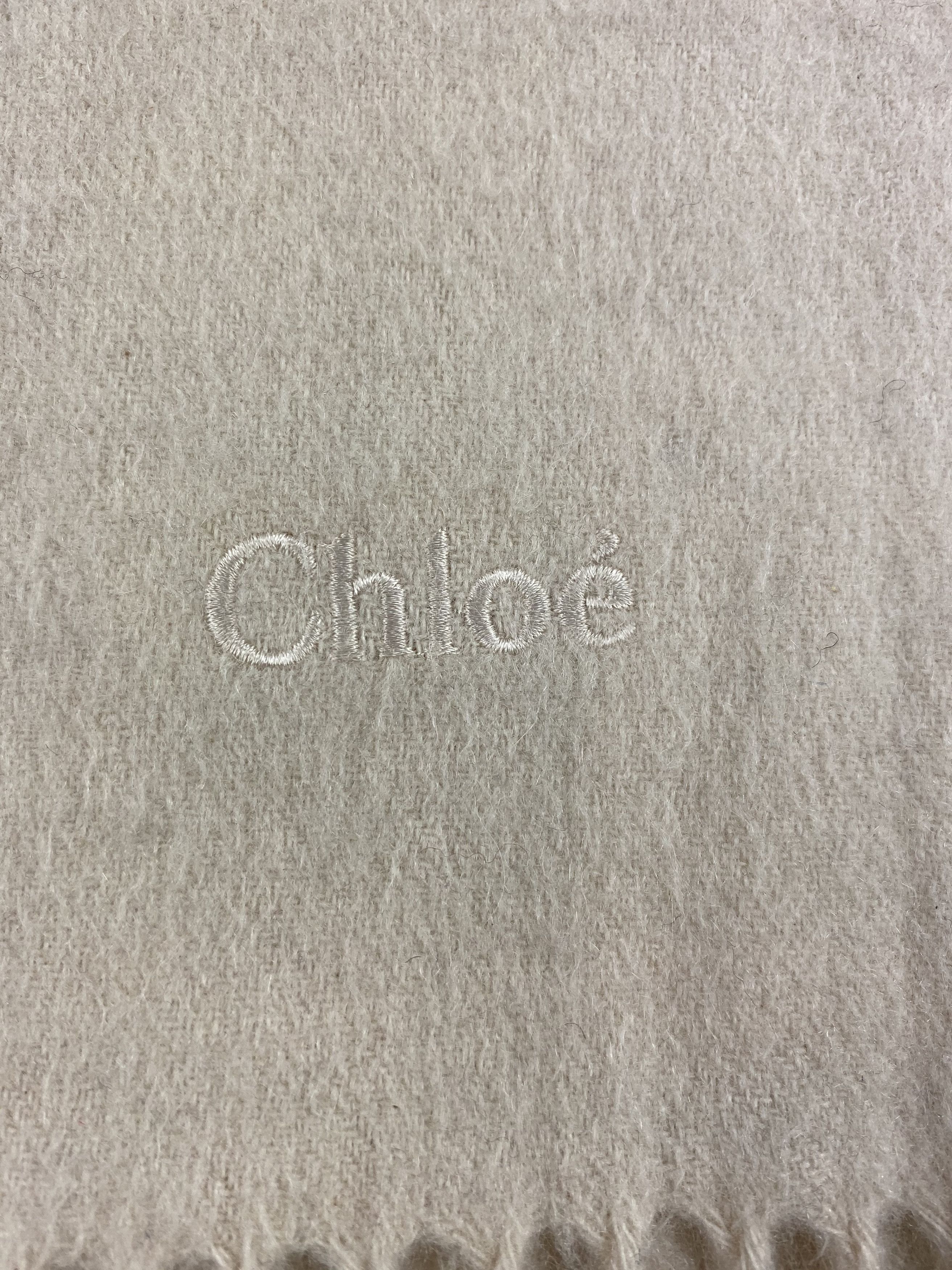 Chloe Chloe Cashmere Scarf / Muffler / Neckwear Size ONE SIZE - 4 Thumbnail
